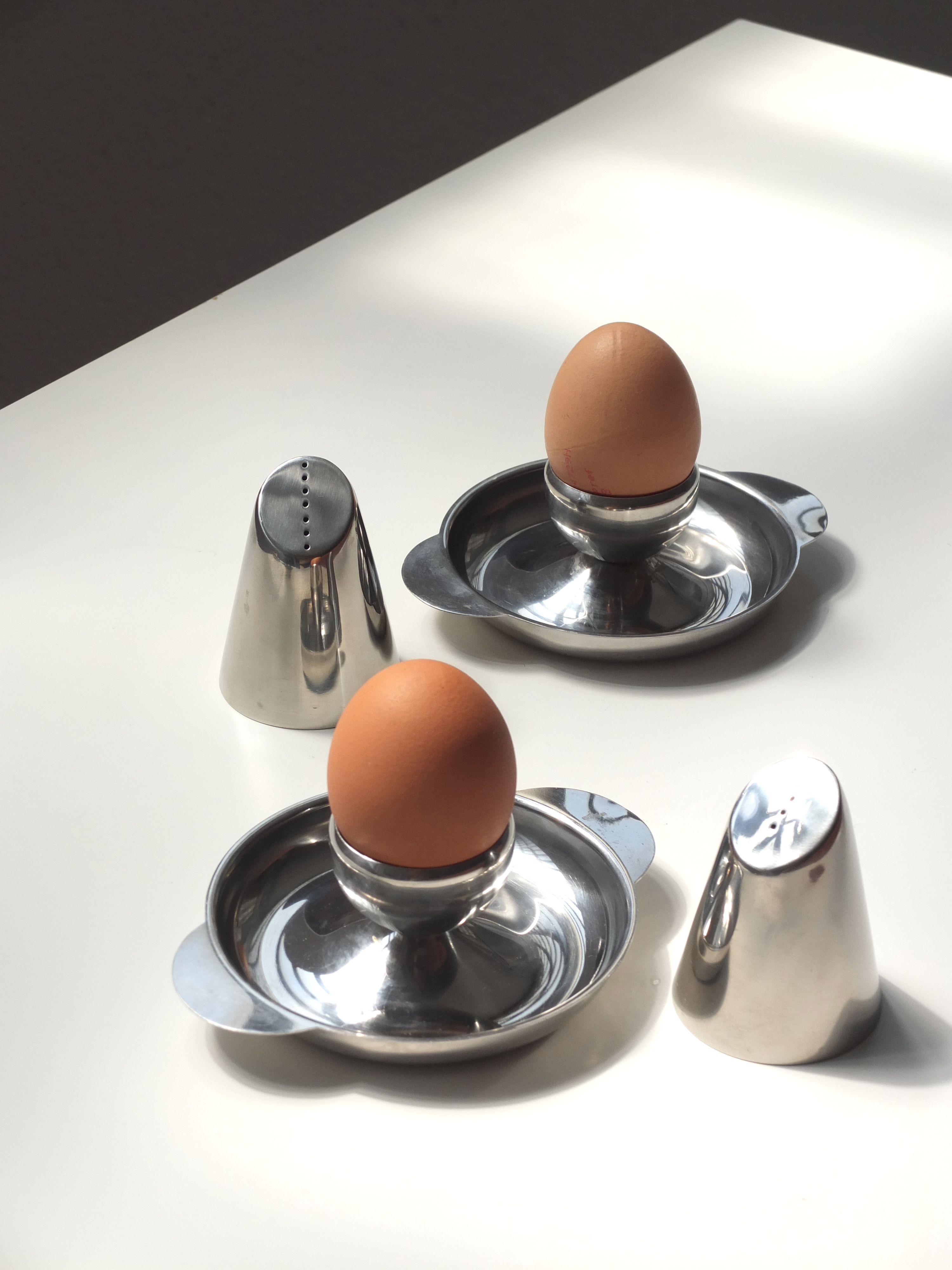 Metal Egg Poachers (Set of 2)