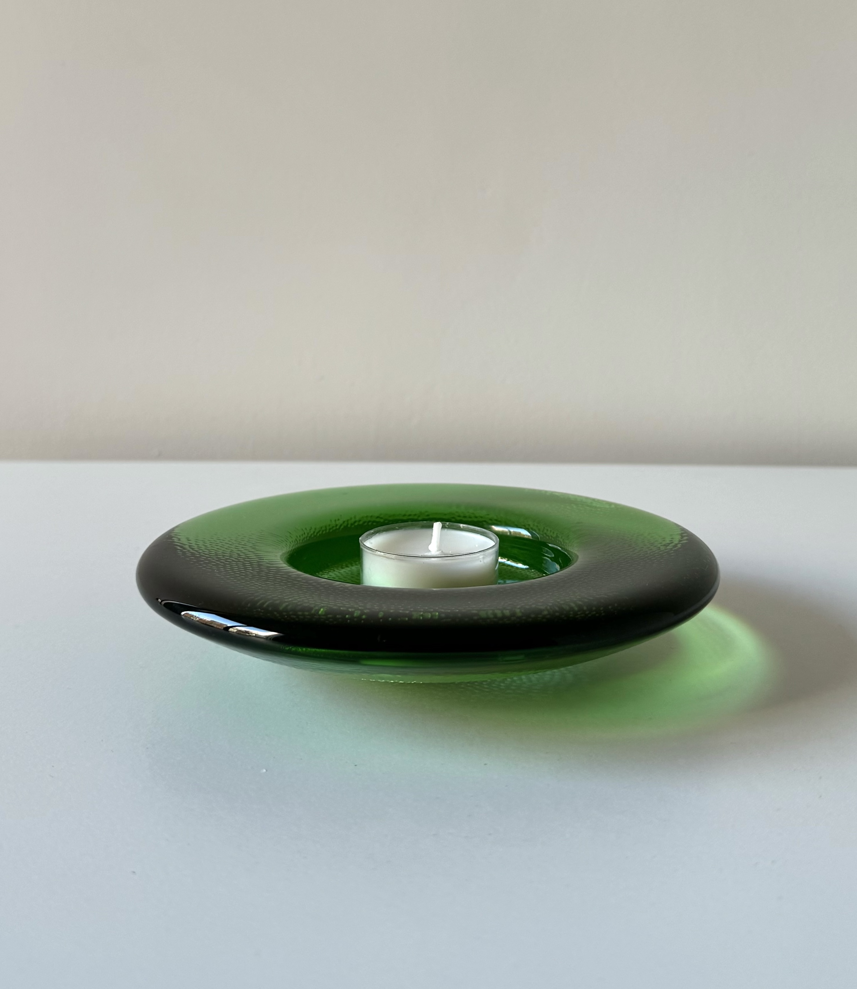 Iittala Nappi Glass Candleholder  from the 1990s