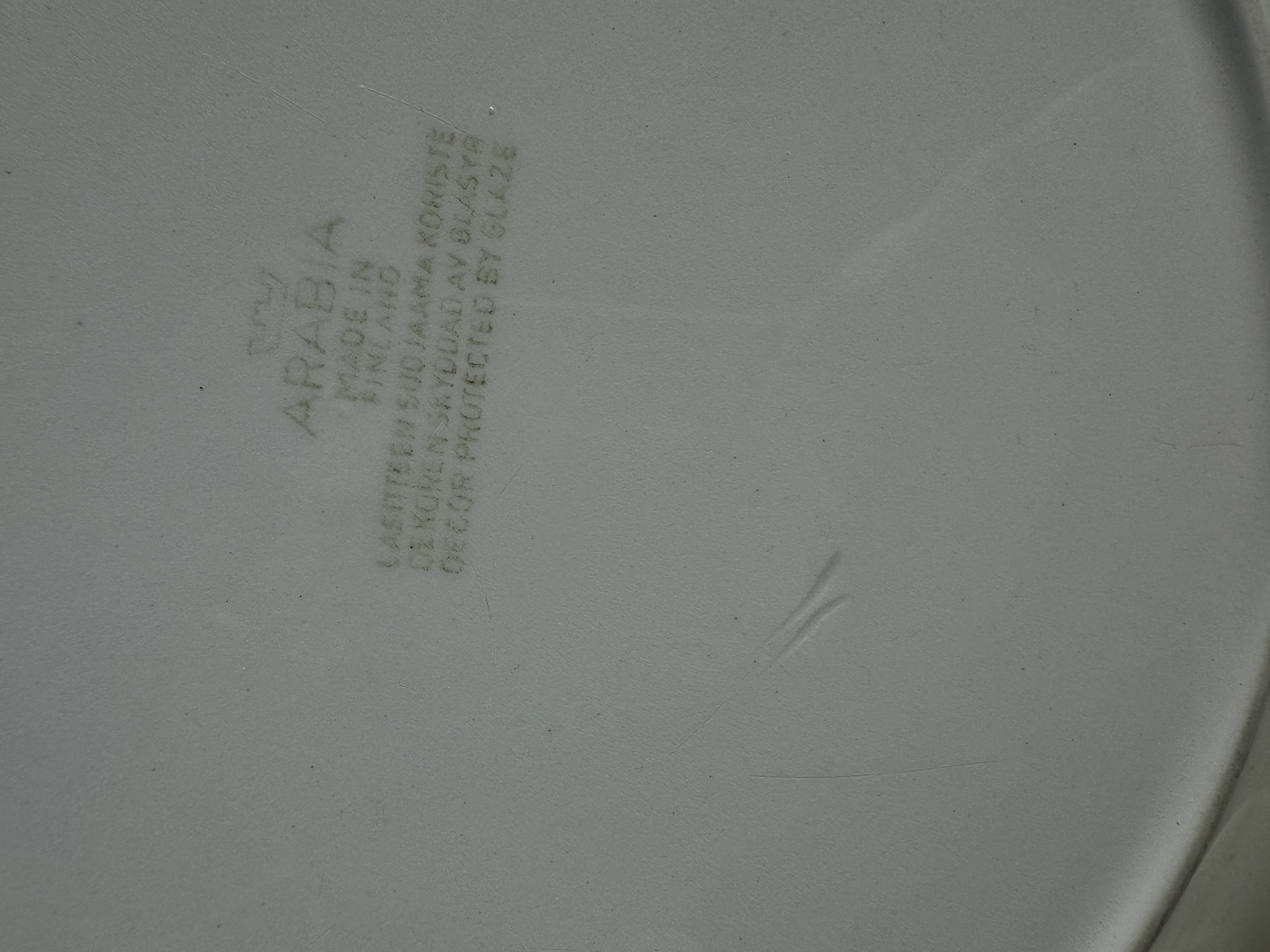 Ceramic plates, Finland / company Arabia, 1965-1970