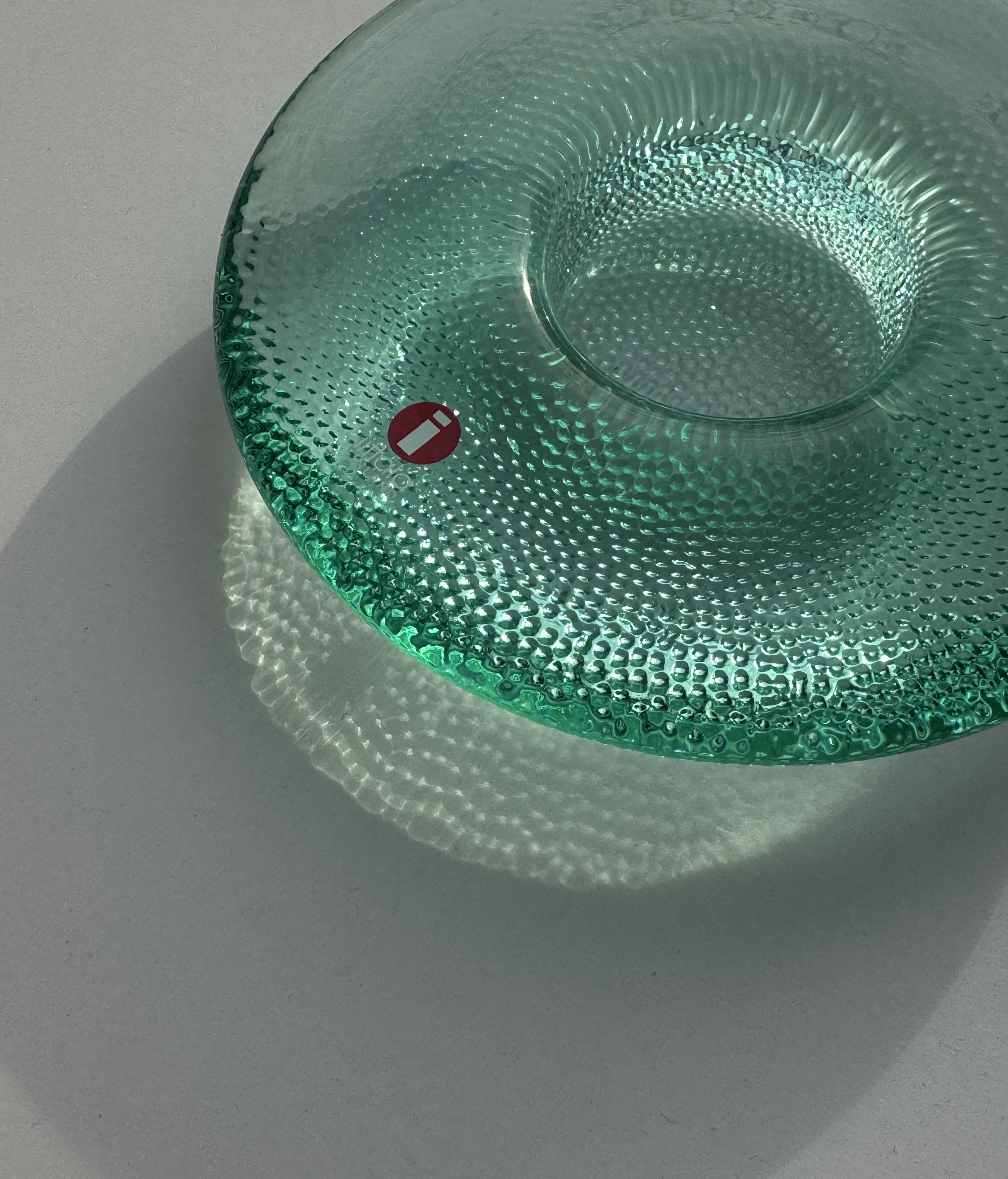 Iittala Nappi Glass Candleholder  from the 1990s