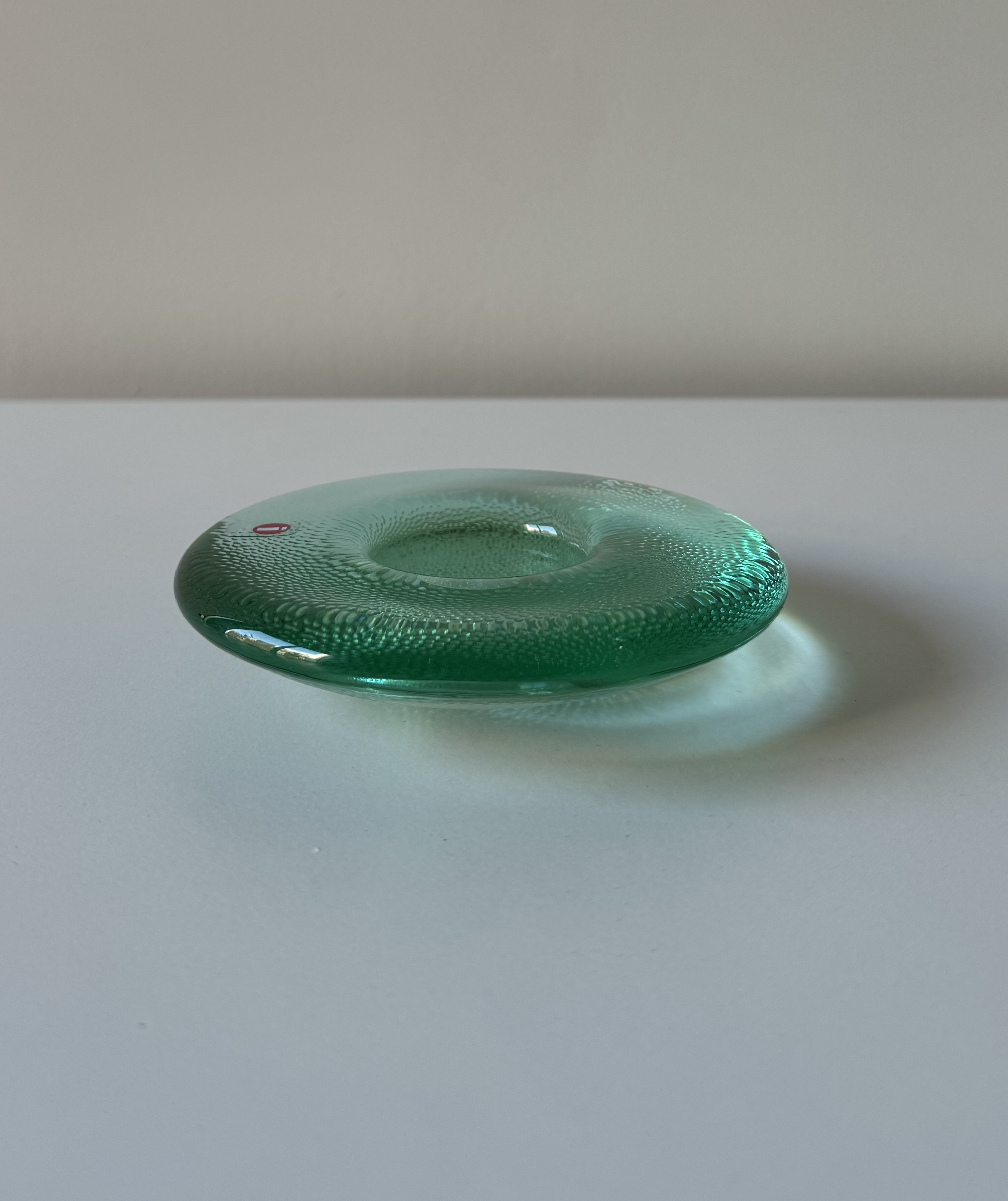 Iittala Nappi Glass Candleholder  from the 1990s