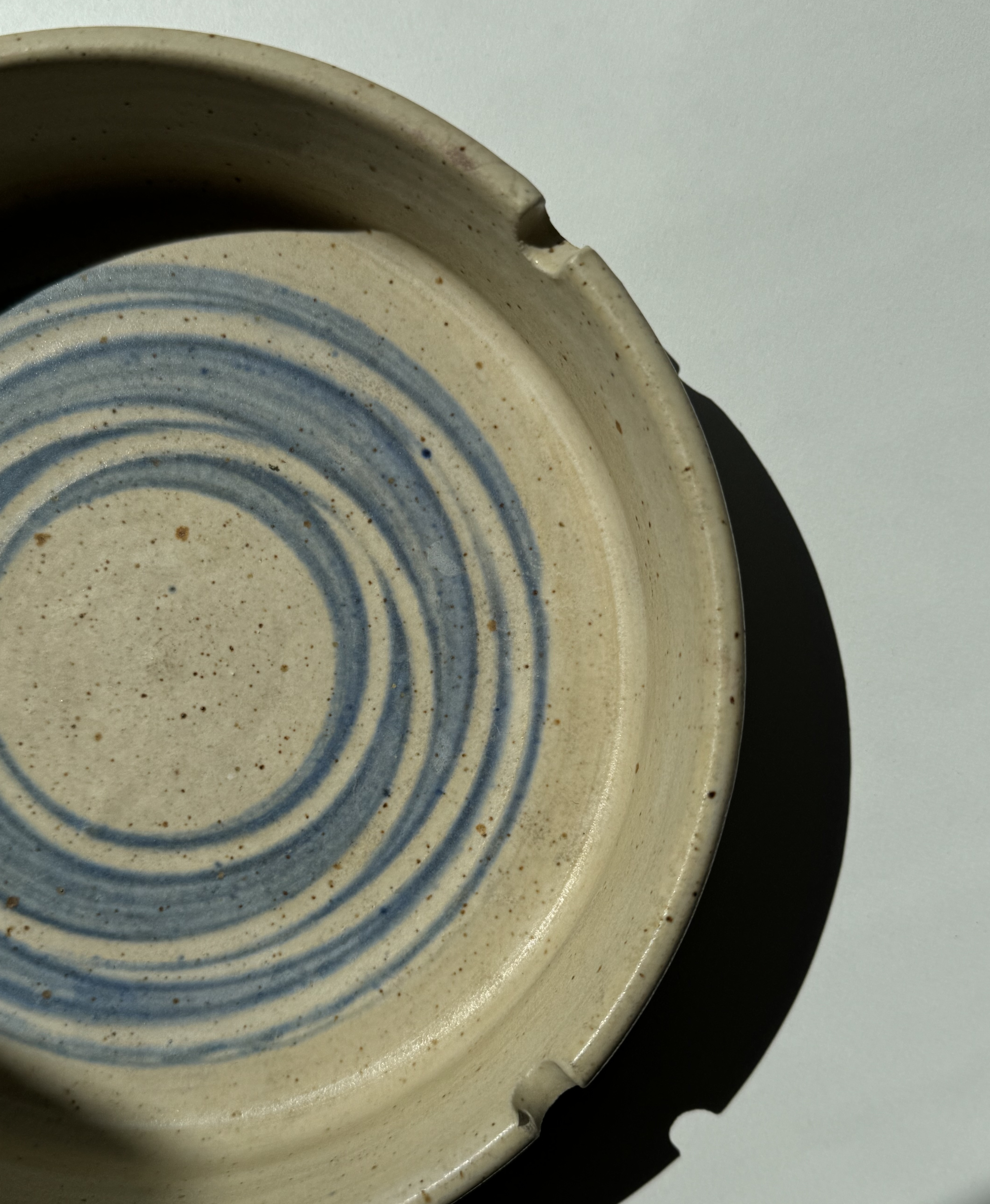 Danish ashtray by Vendelbo Stentøj