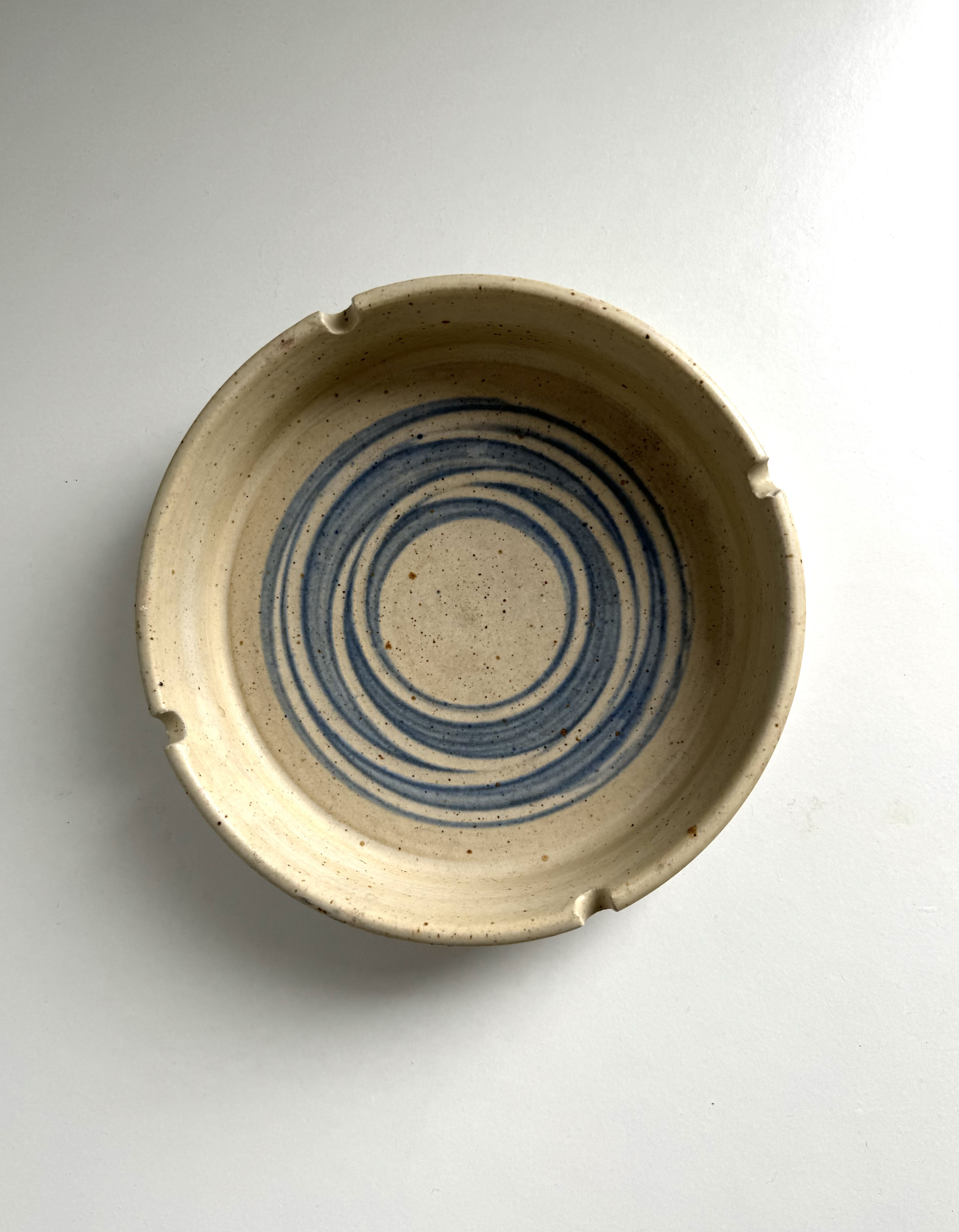 Danish ashtray by Vendelbo Stentøj