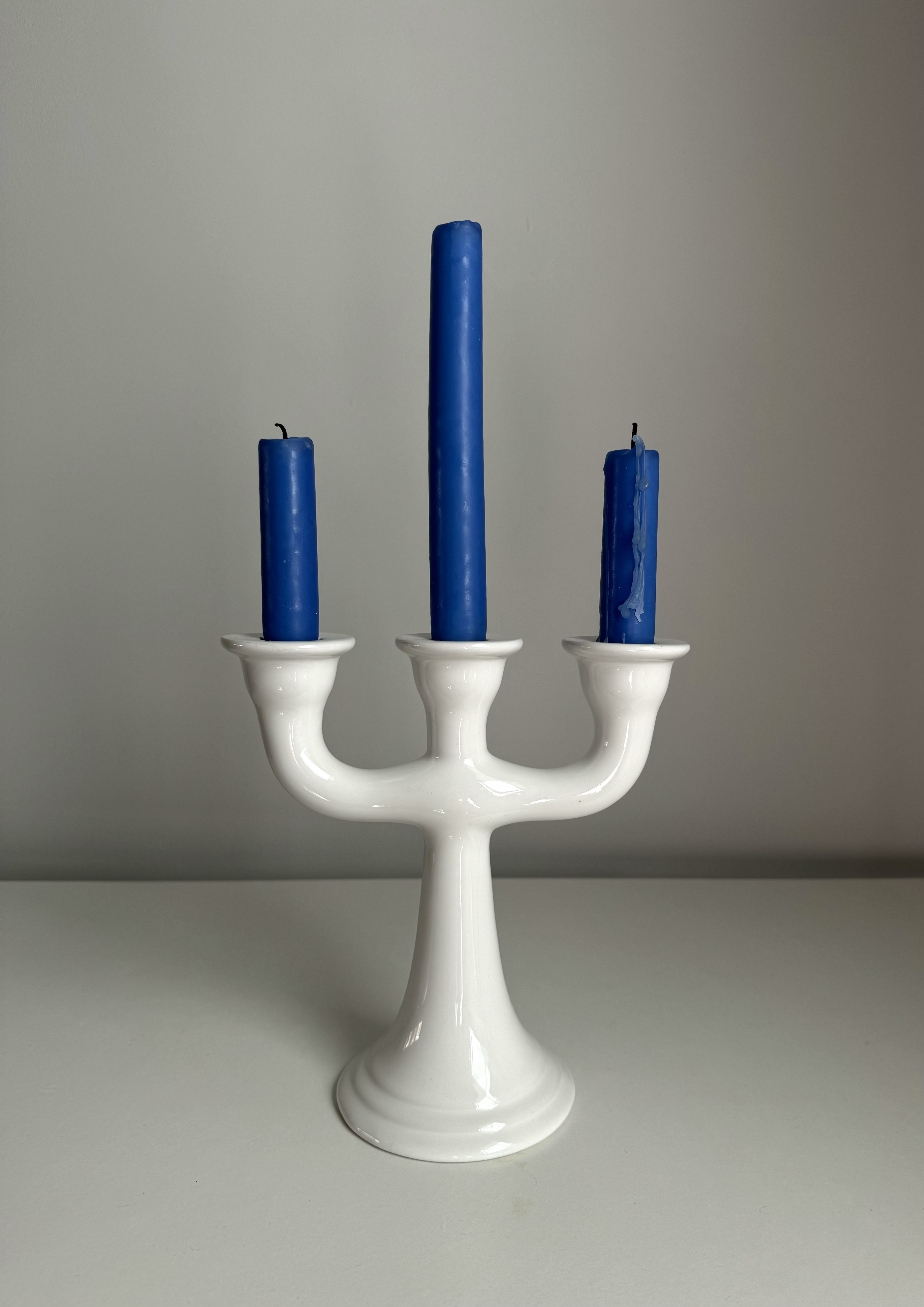 Classic Swedish Ceramic Candle Holder 1960s–70s 
