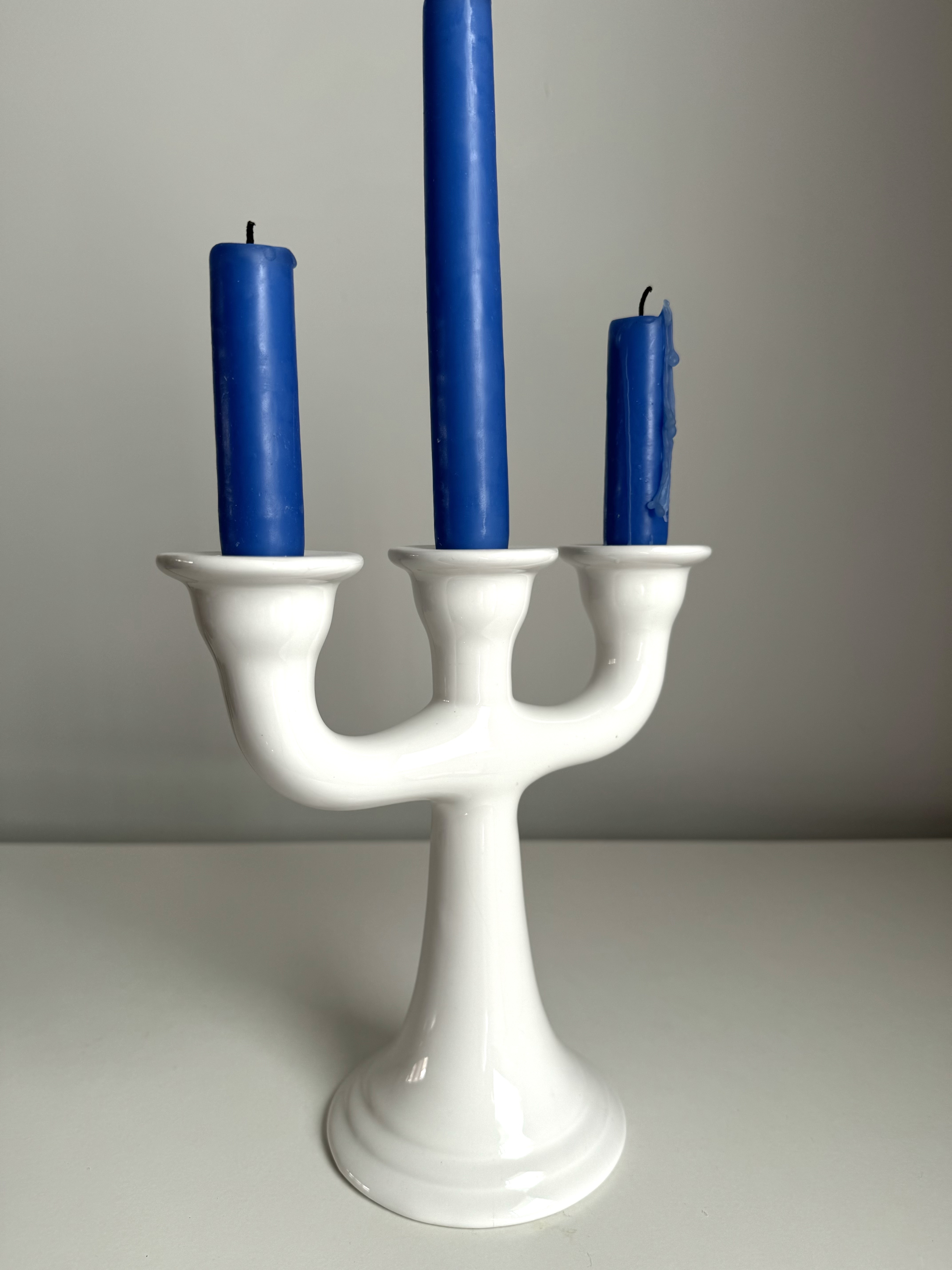 Classic Swedish Ceramic Candle Holder 1960s–70s 