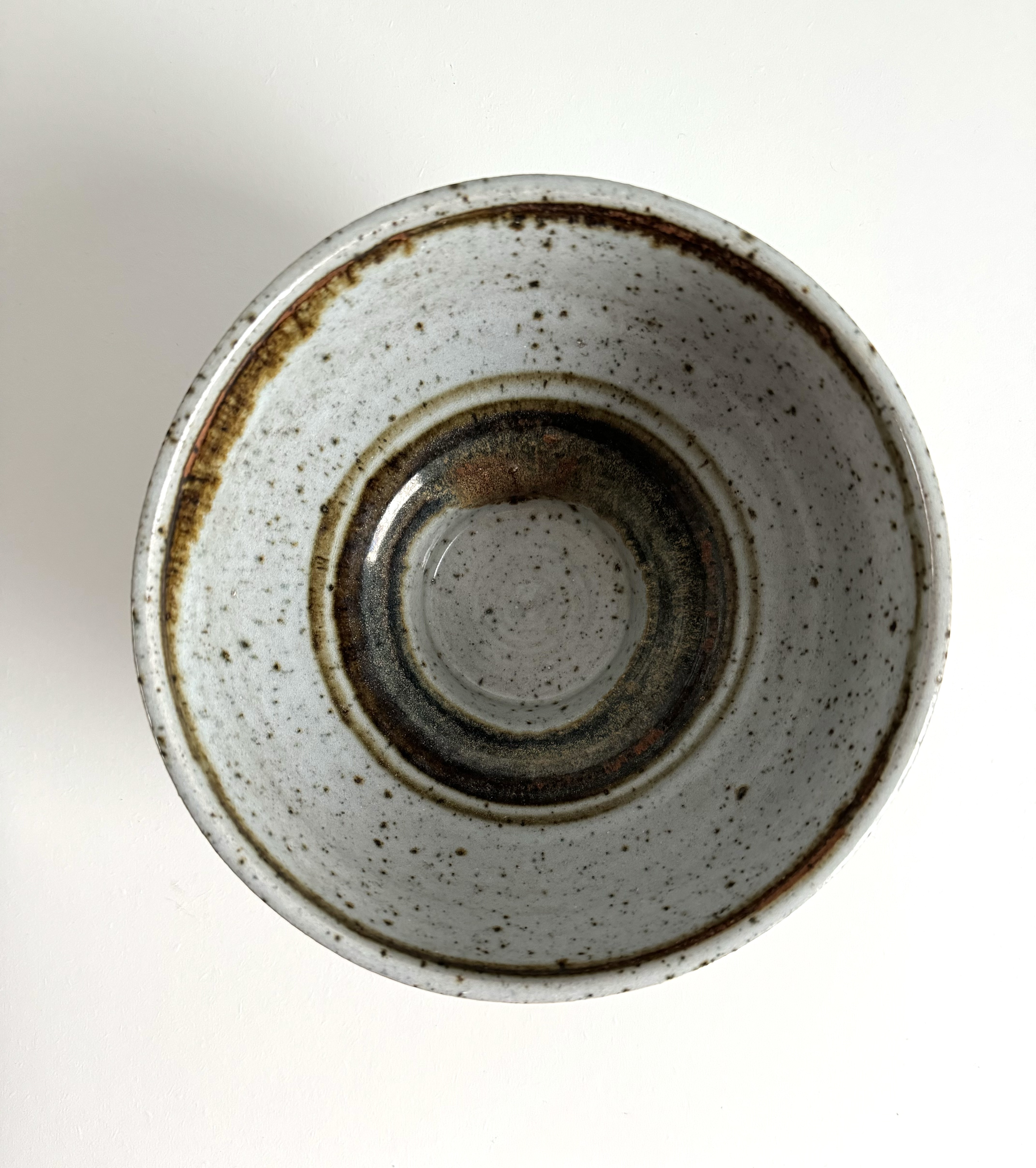 Large Hand-Painted Salad Bowl / Denmark