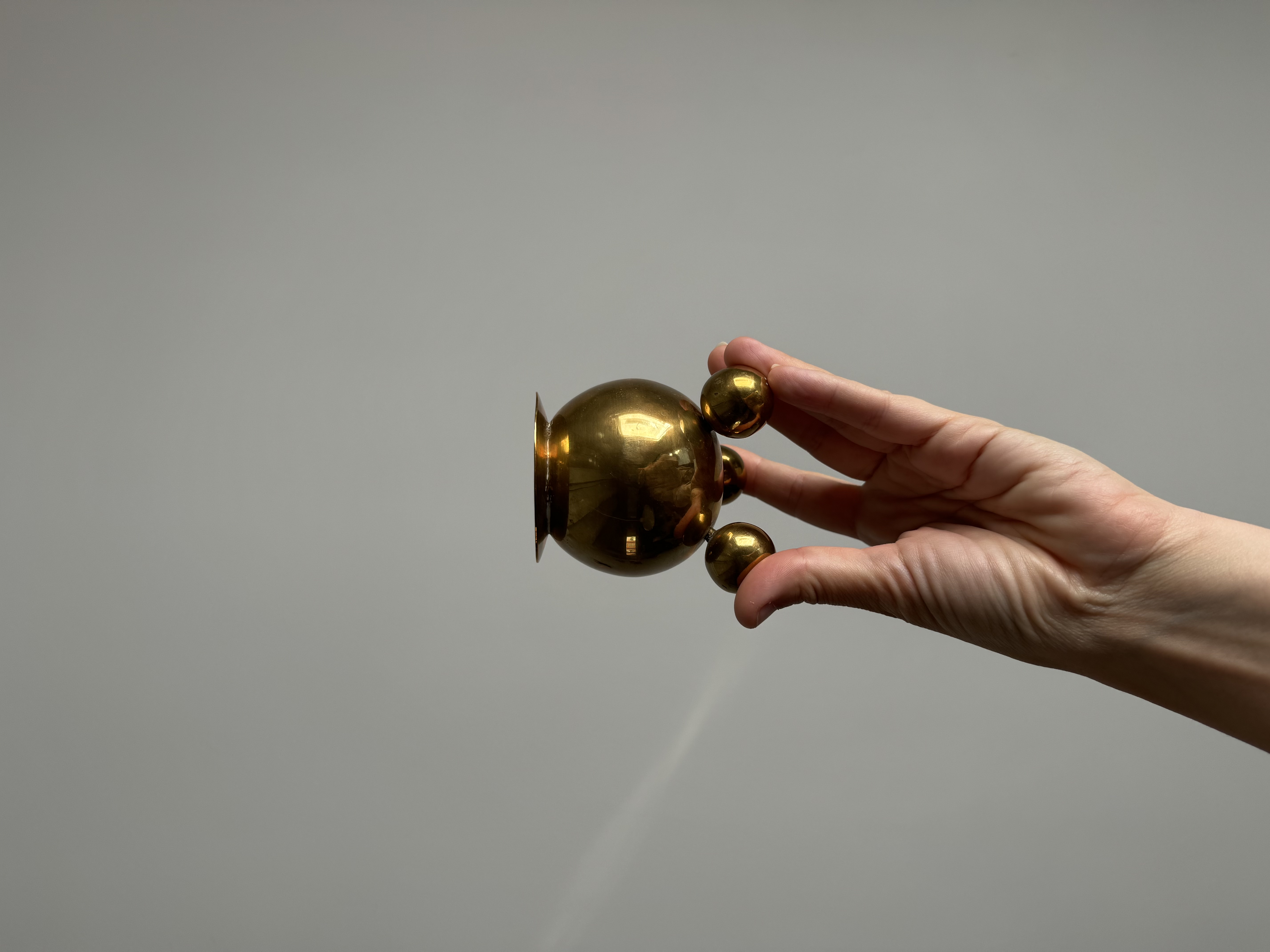 Mid-Century Swedish Candleholder by Gusum Bruk