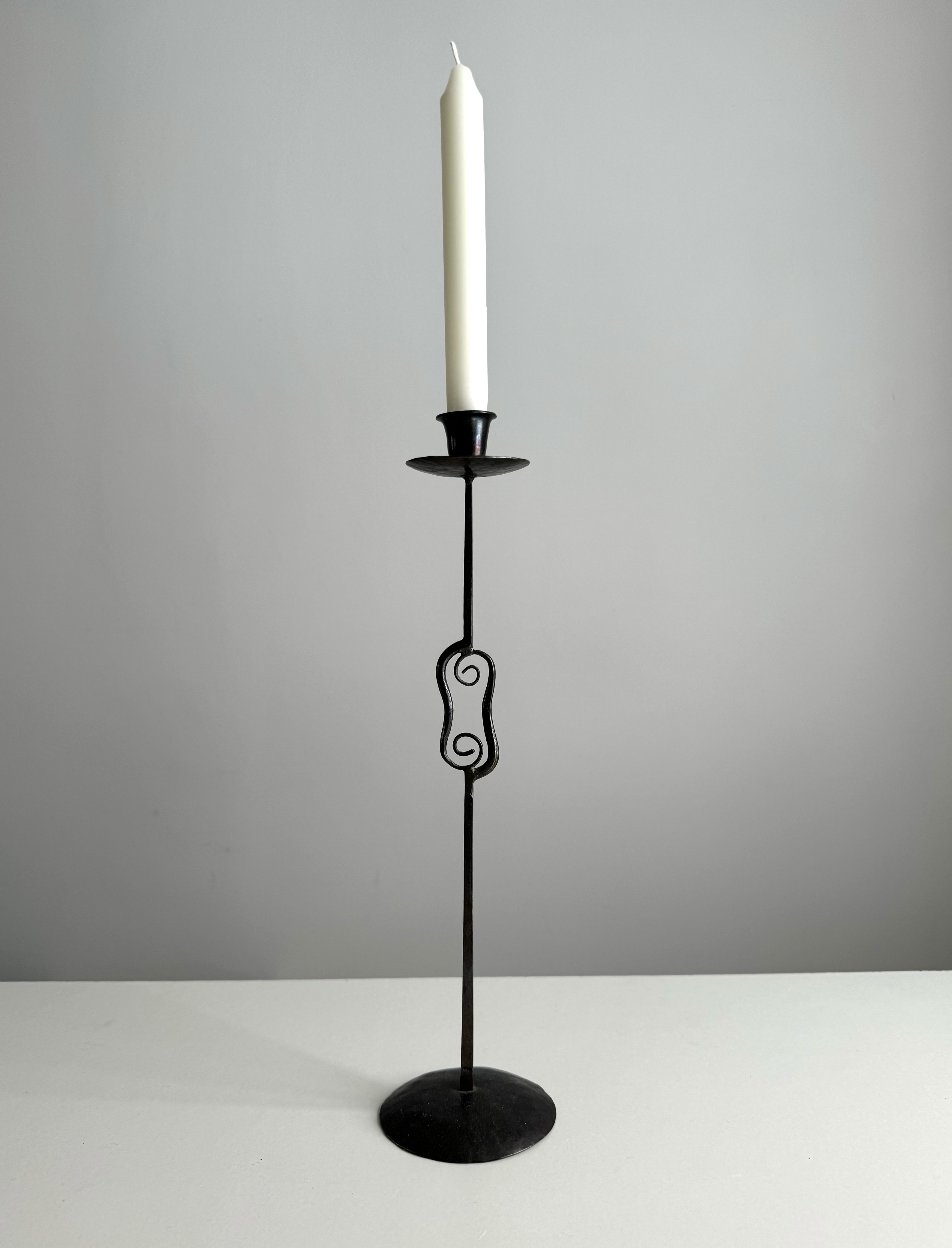 Hand-forged candle holder / Finland