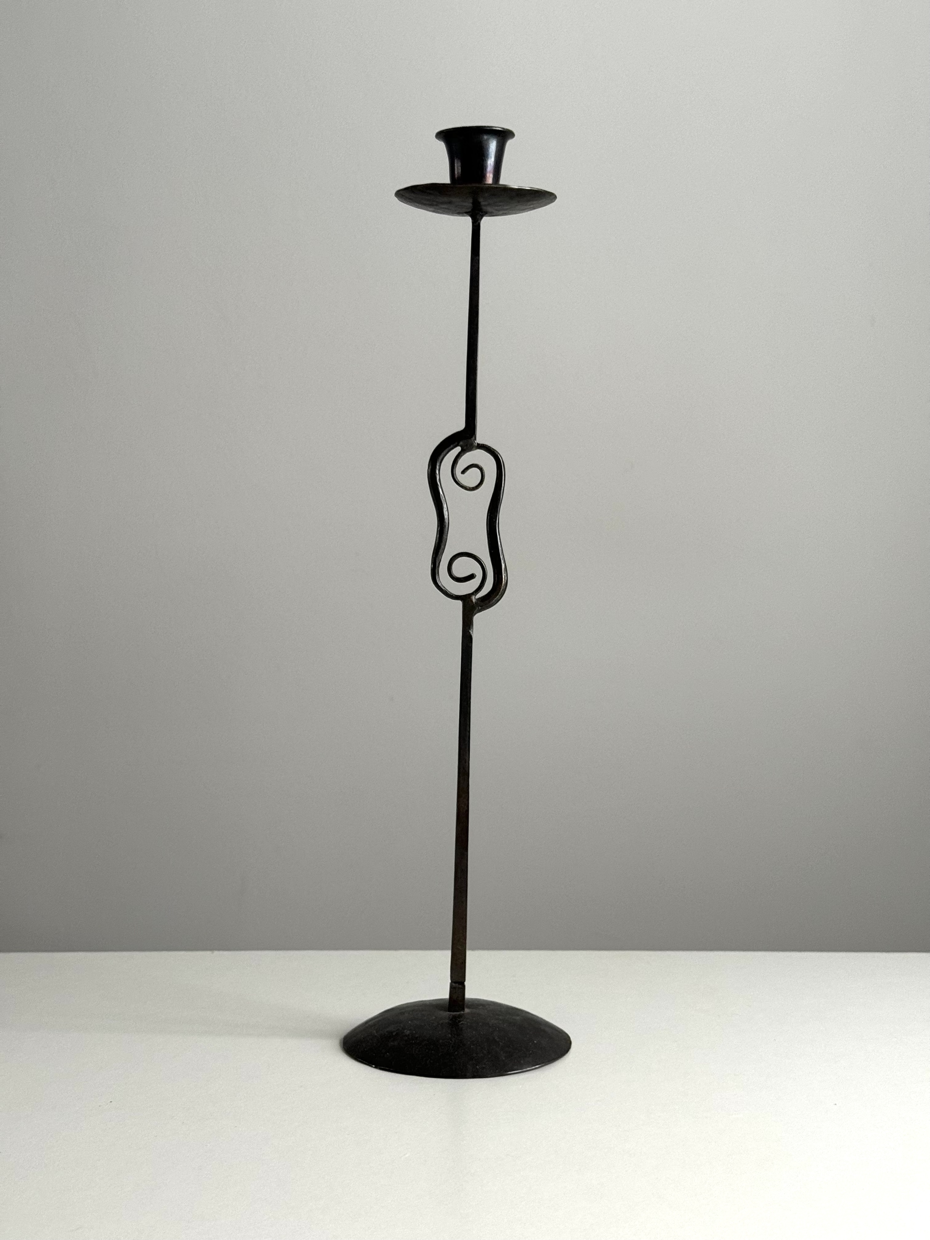 Hand-forged candle holder / Finland