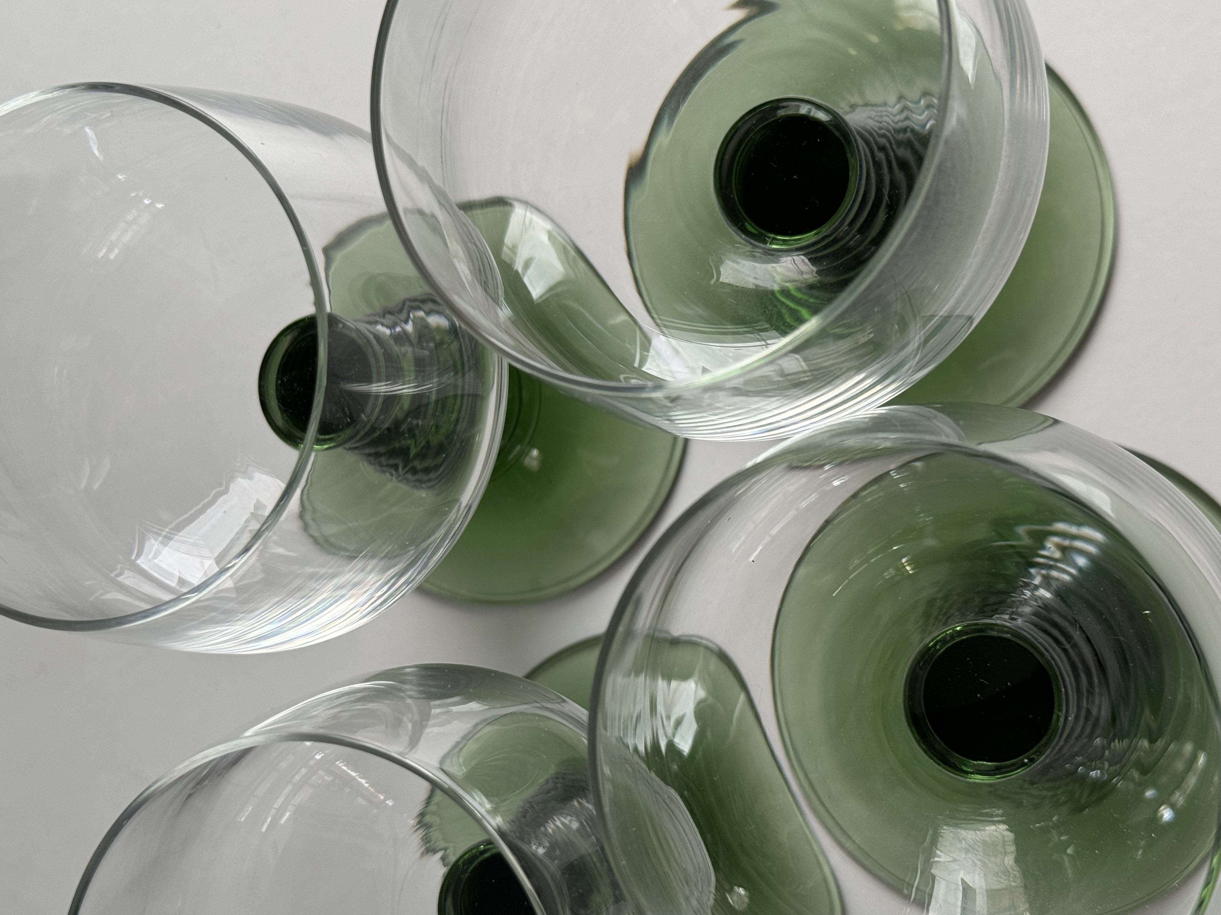 Vintage German Römer White Wine Glasses – 1970s