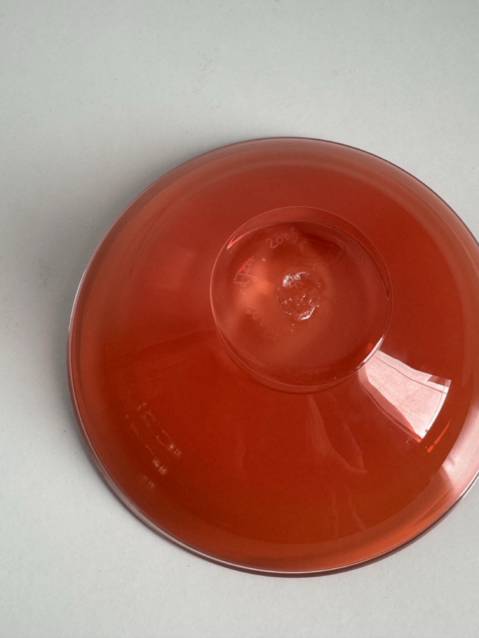 Handmade glass bowl Denmark / 2003