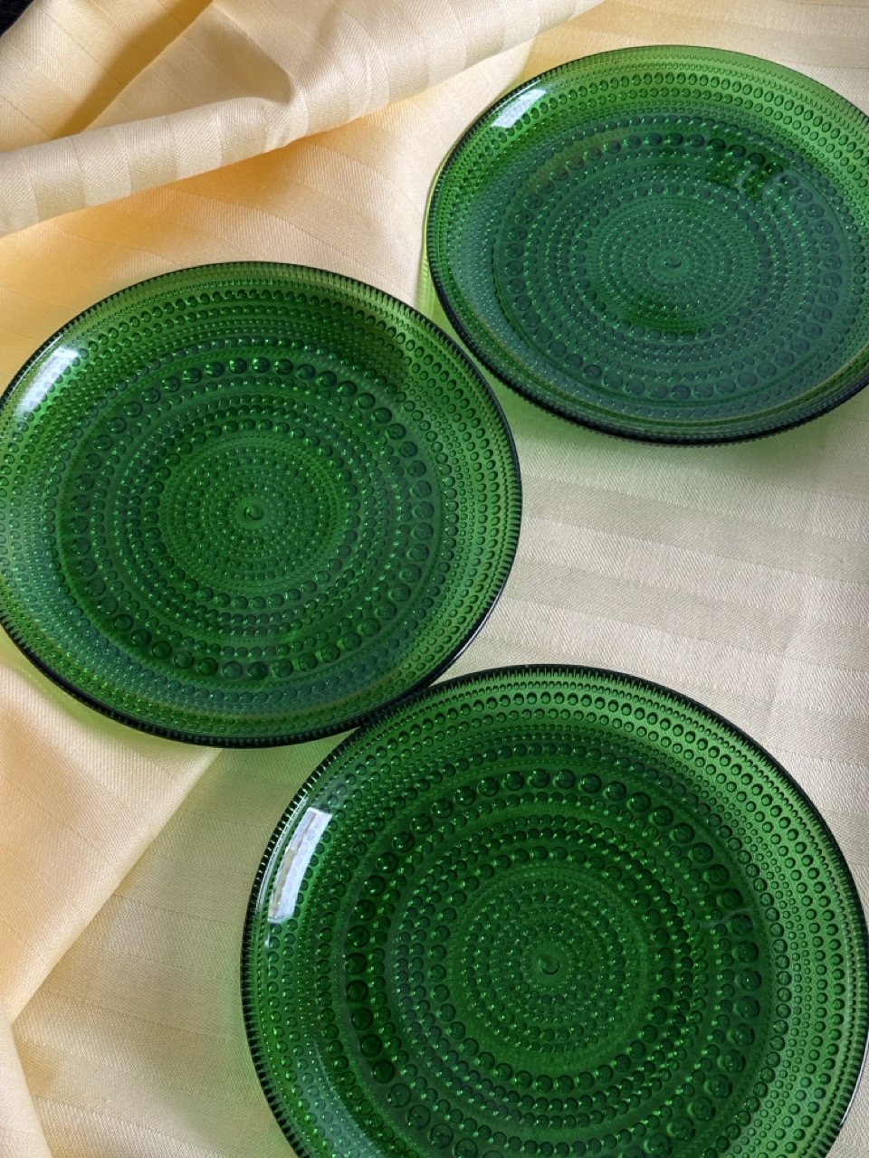 Dessert Glass Plates /Arabia/ Finland