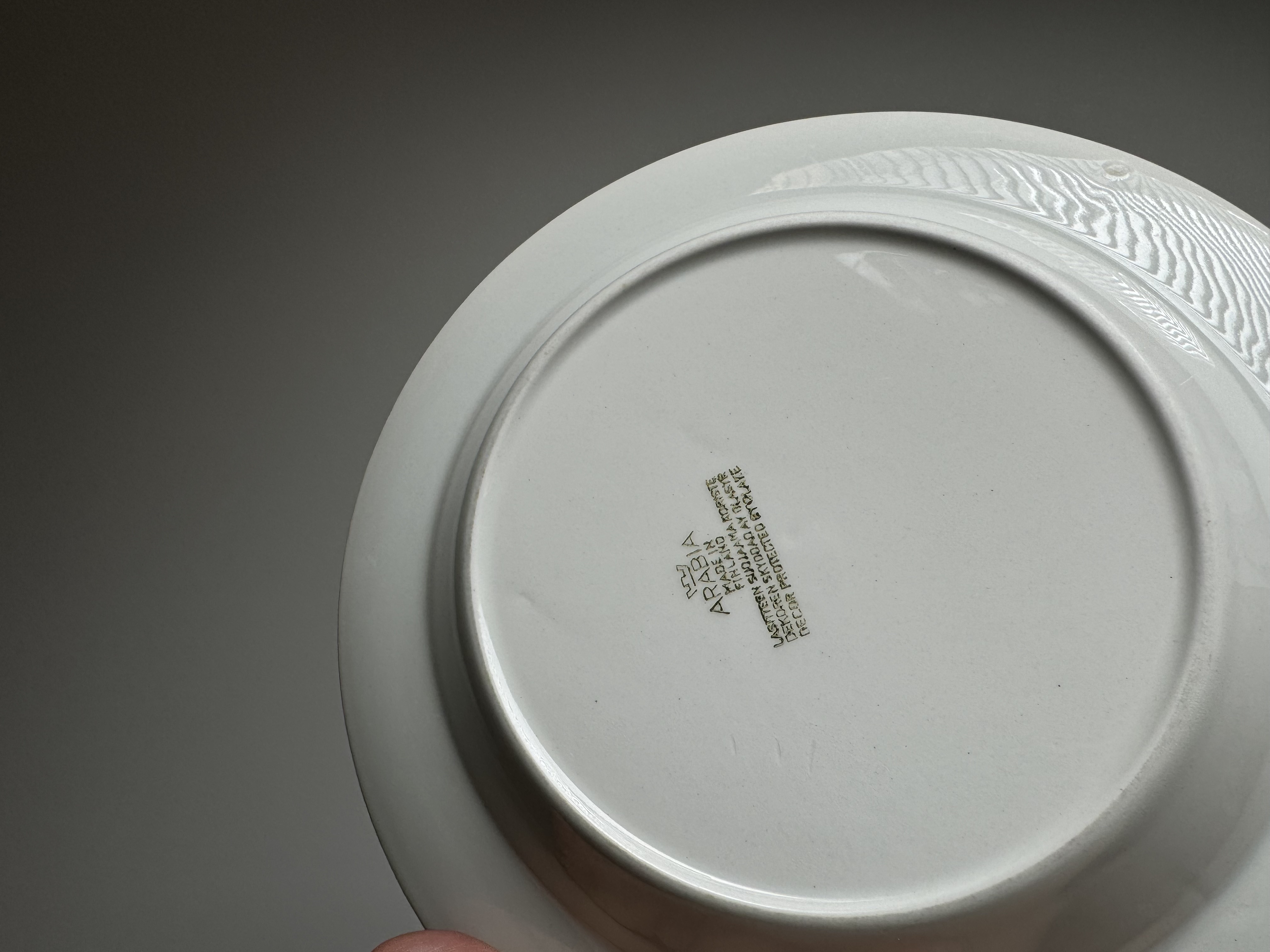 Set of 4 soup bowls Arabia/Finland