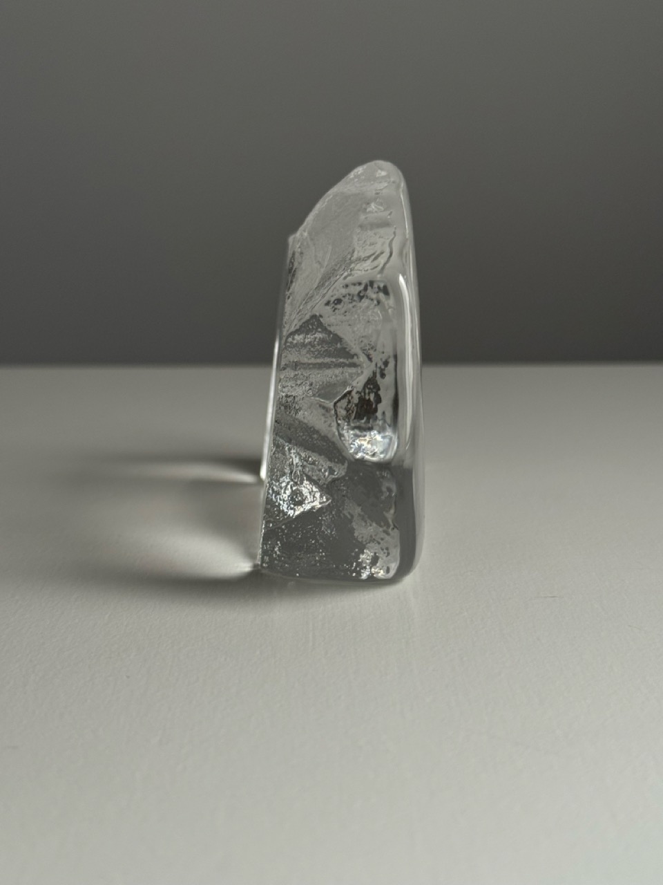 A lead glass paperweight /Sweden by Mats Jonasson