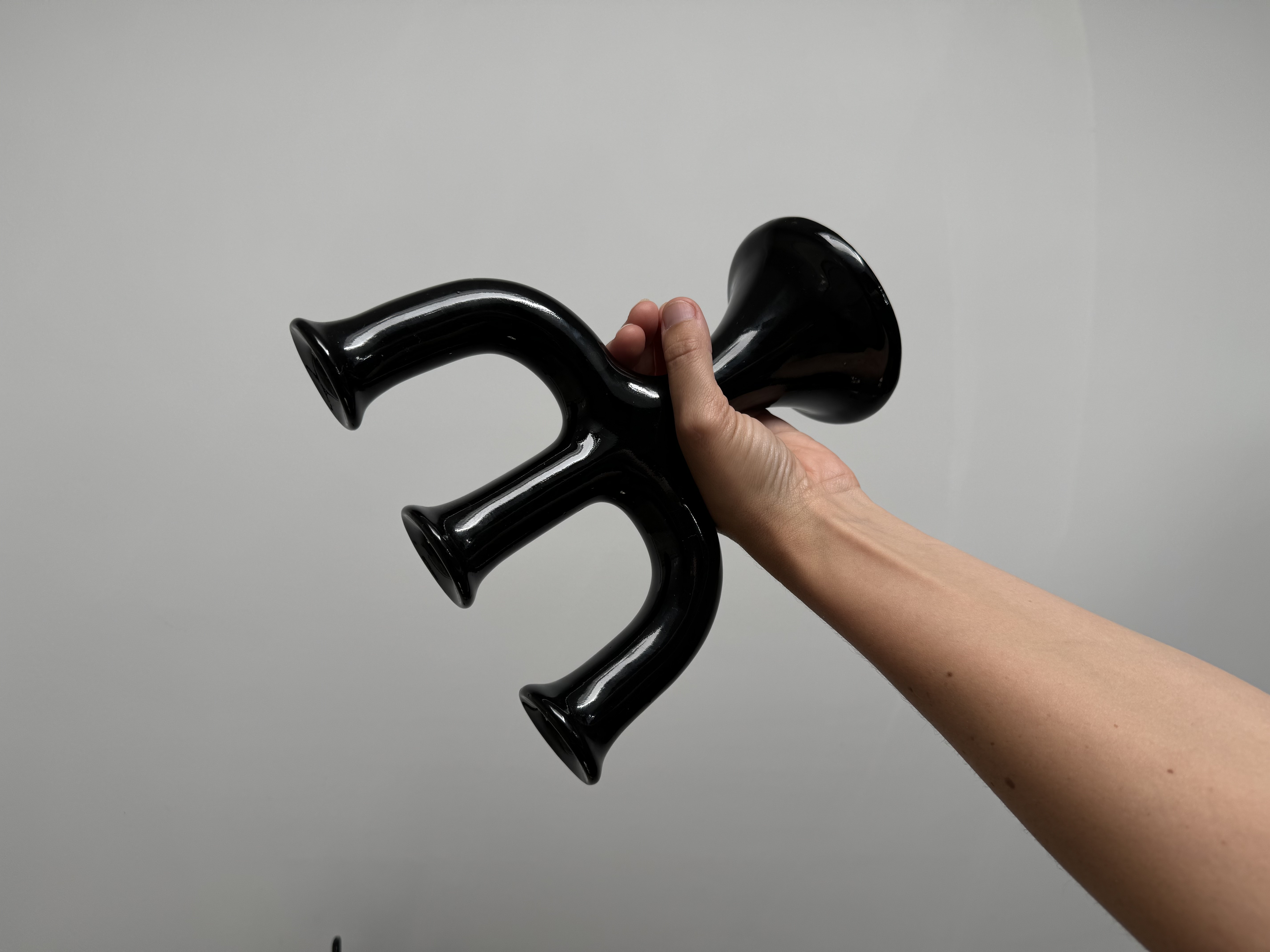 Swedish ceramic candle holder from the 1970s-1980s  