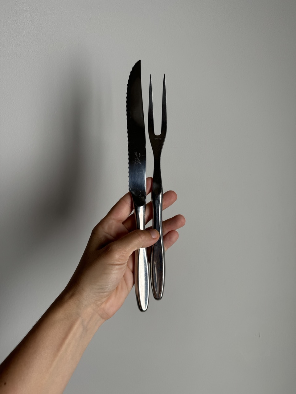 Carving Knife and Fork Set 