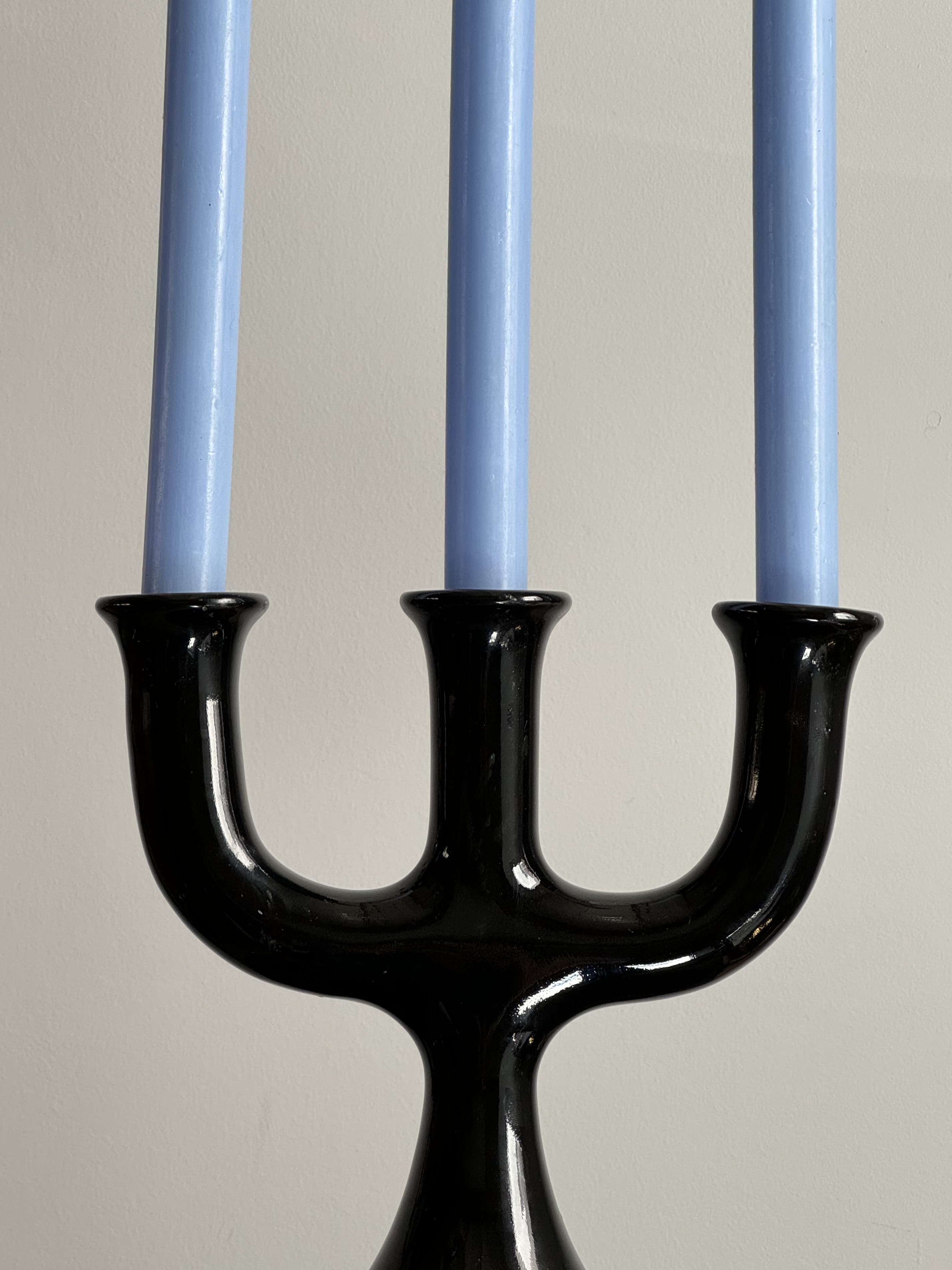 Swedish ceramic candle holder from the 1970s-1980s  