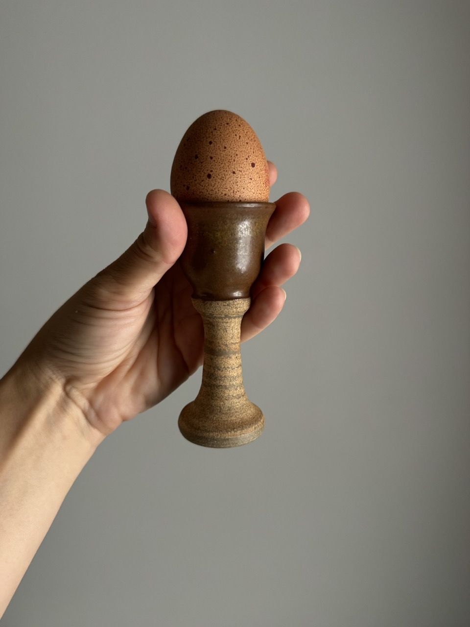  Finnish ceramic egg coddler