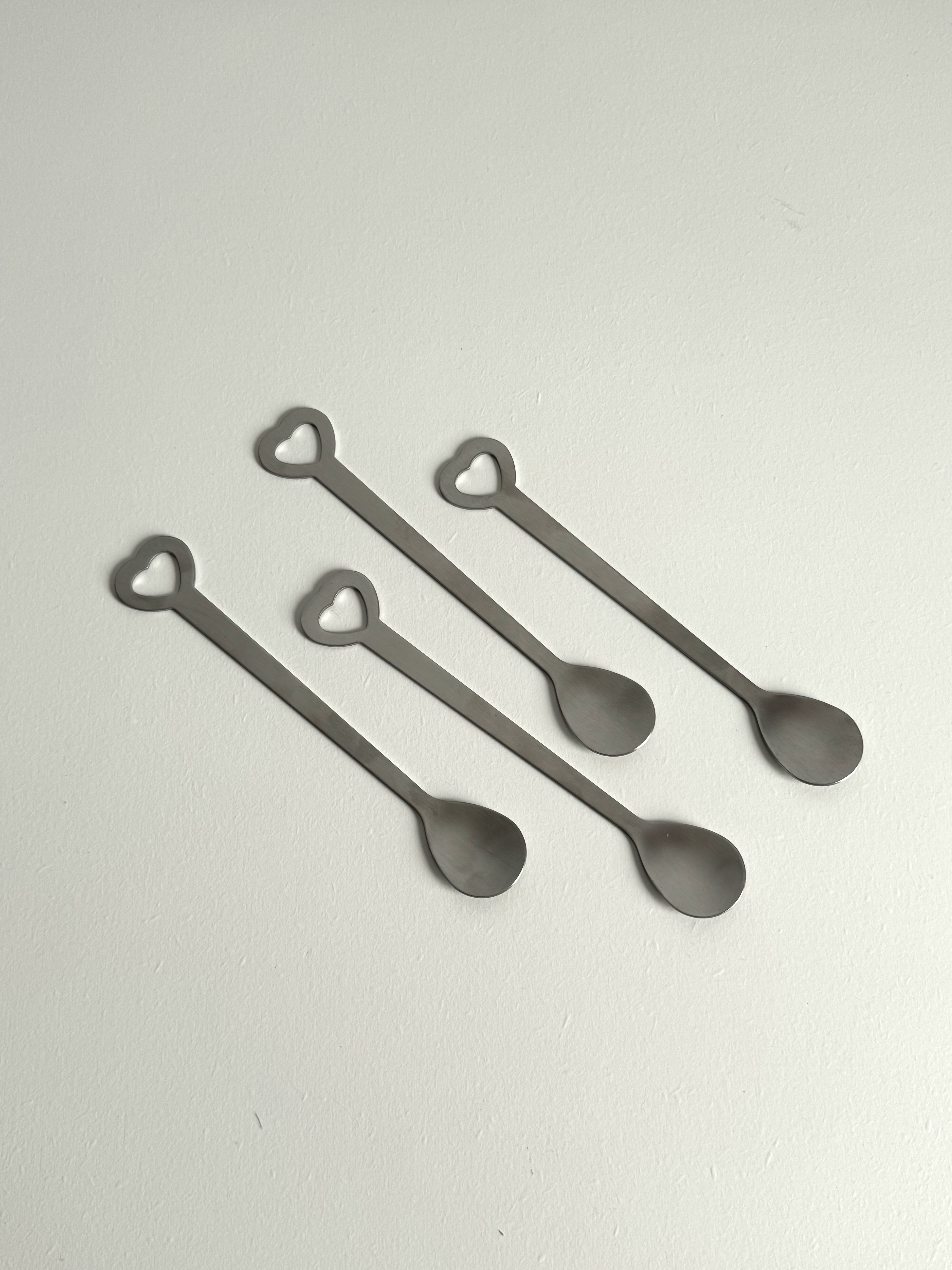 Dessert metal spoons by Finnish company Pentik  