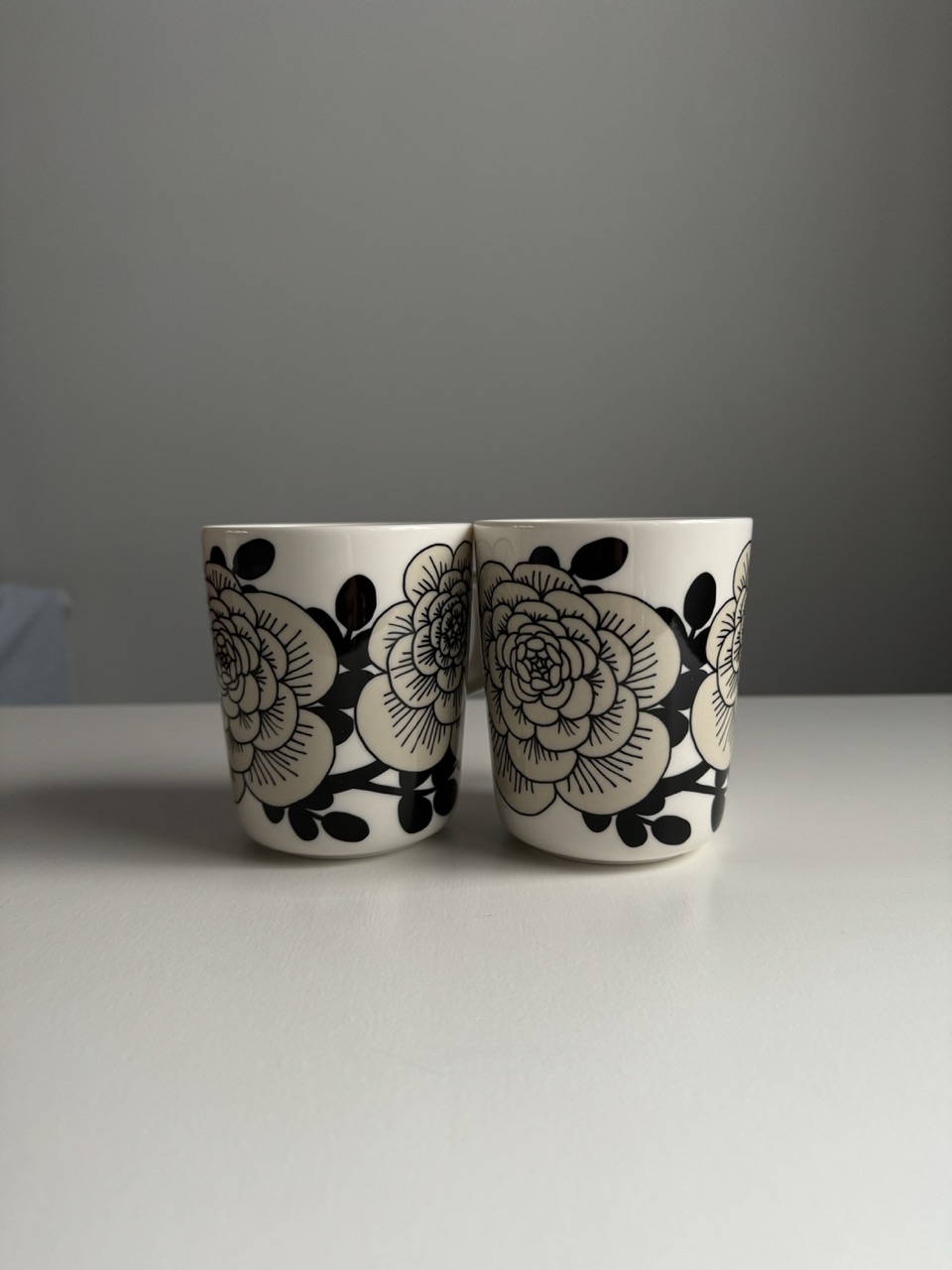 The mugs  by Marimekko / Finland