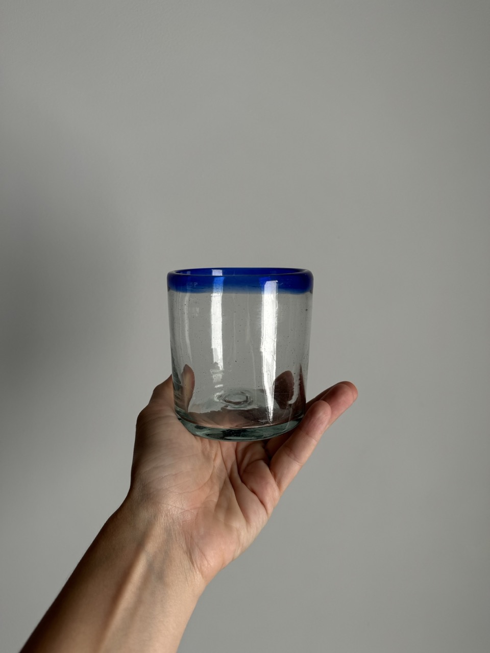  Handmade pitcher and glass/ Sweden