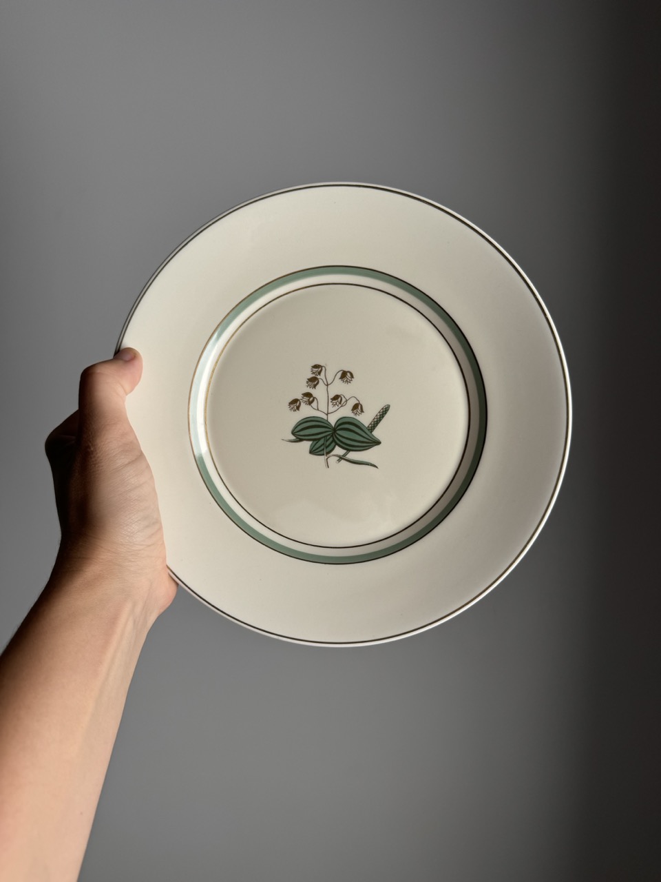 Set of 4 Porcelain Dinner Plates/ Royal Copenhagen