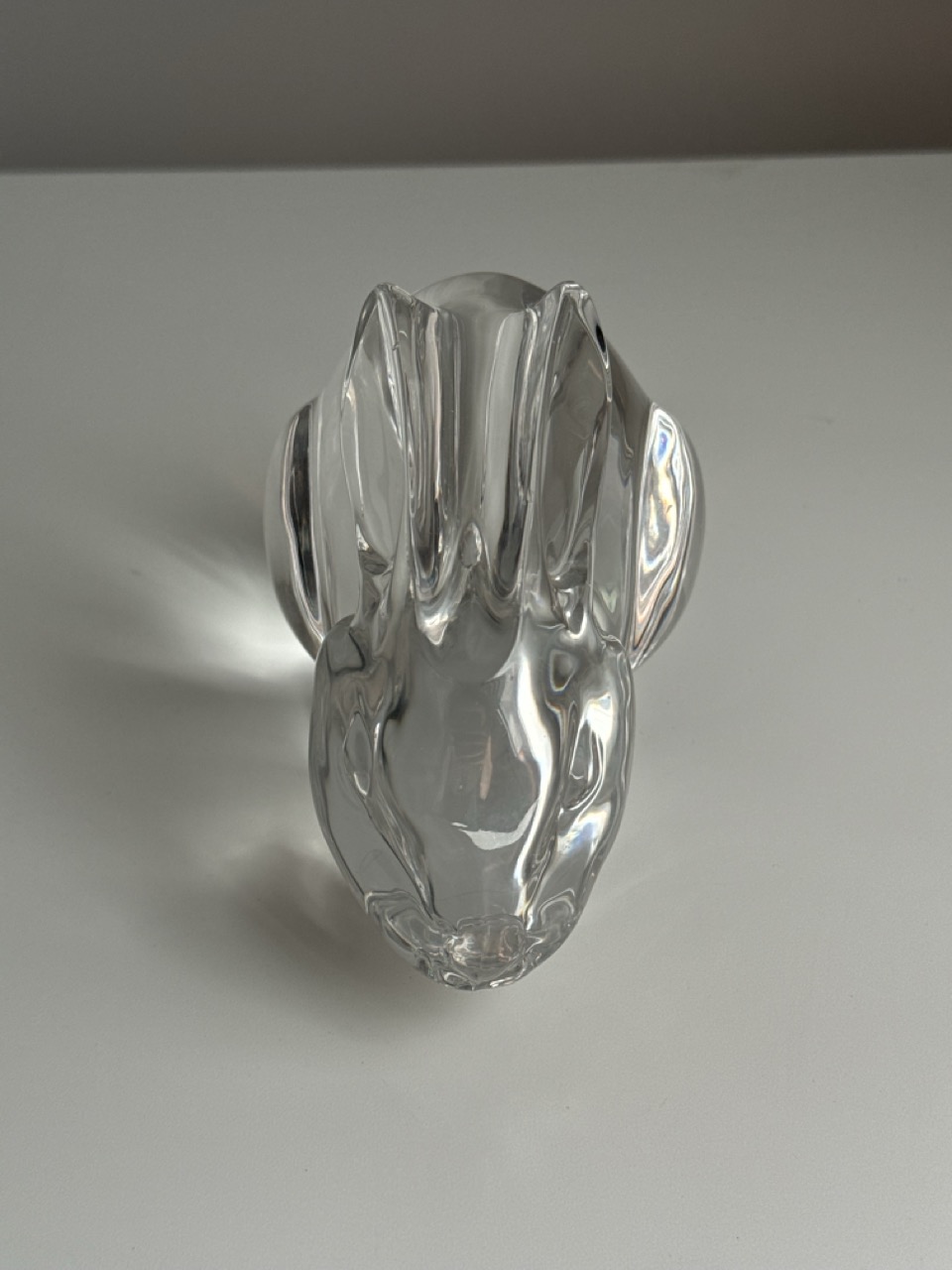 Crystal sculpture  rabbit/Belgium
