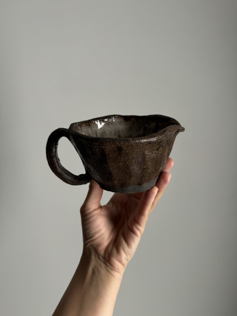 Handmade Ceramic Creamer / Milk Jug – Finland