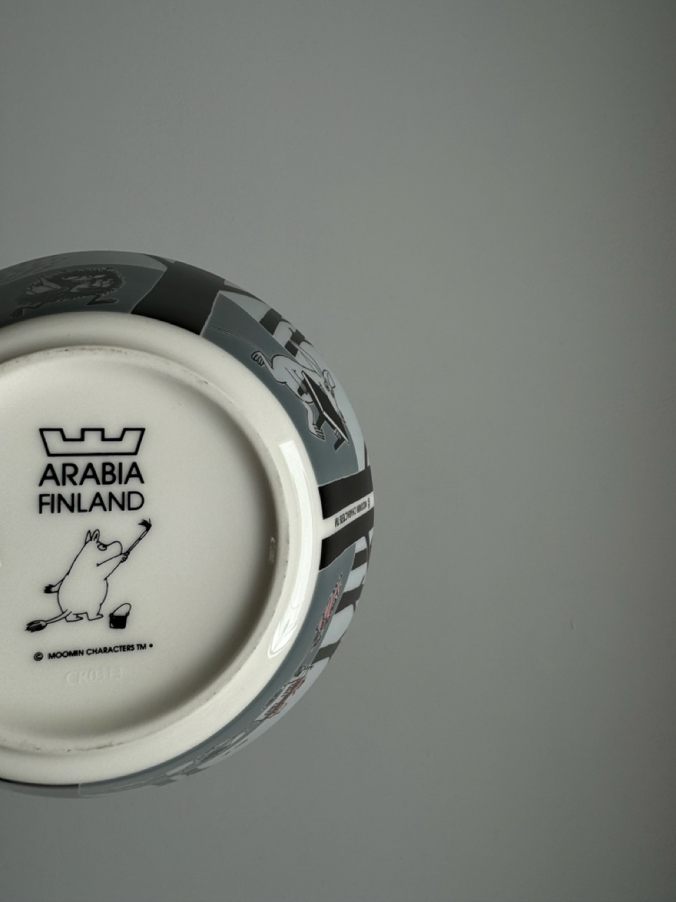 Ceramic bowl Arabia / Finland Moomin series