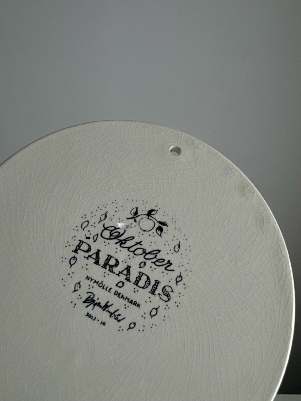 Ceramic wall plate “October Paradise”