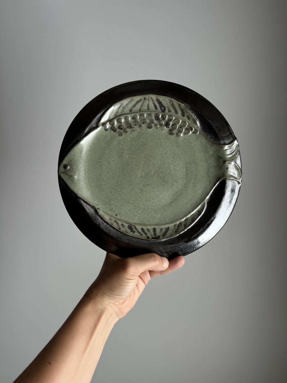 Handcrafted ceramic plates/ Finland
