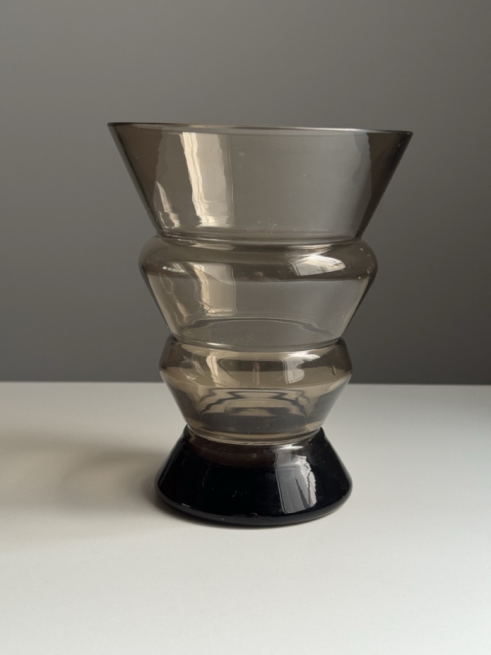 Finnish glass vase by Muurla