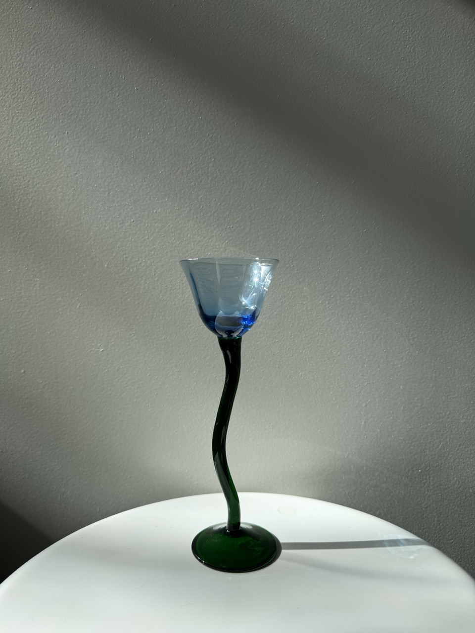 Pair of handmade mini glasses / Italy