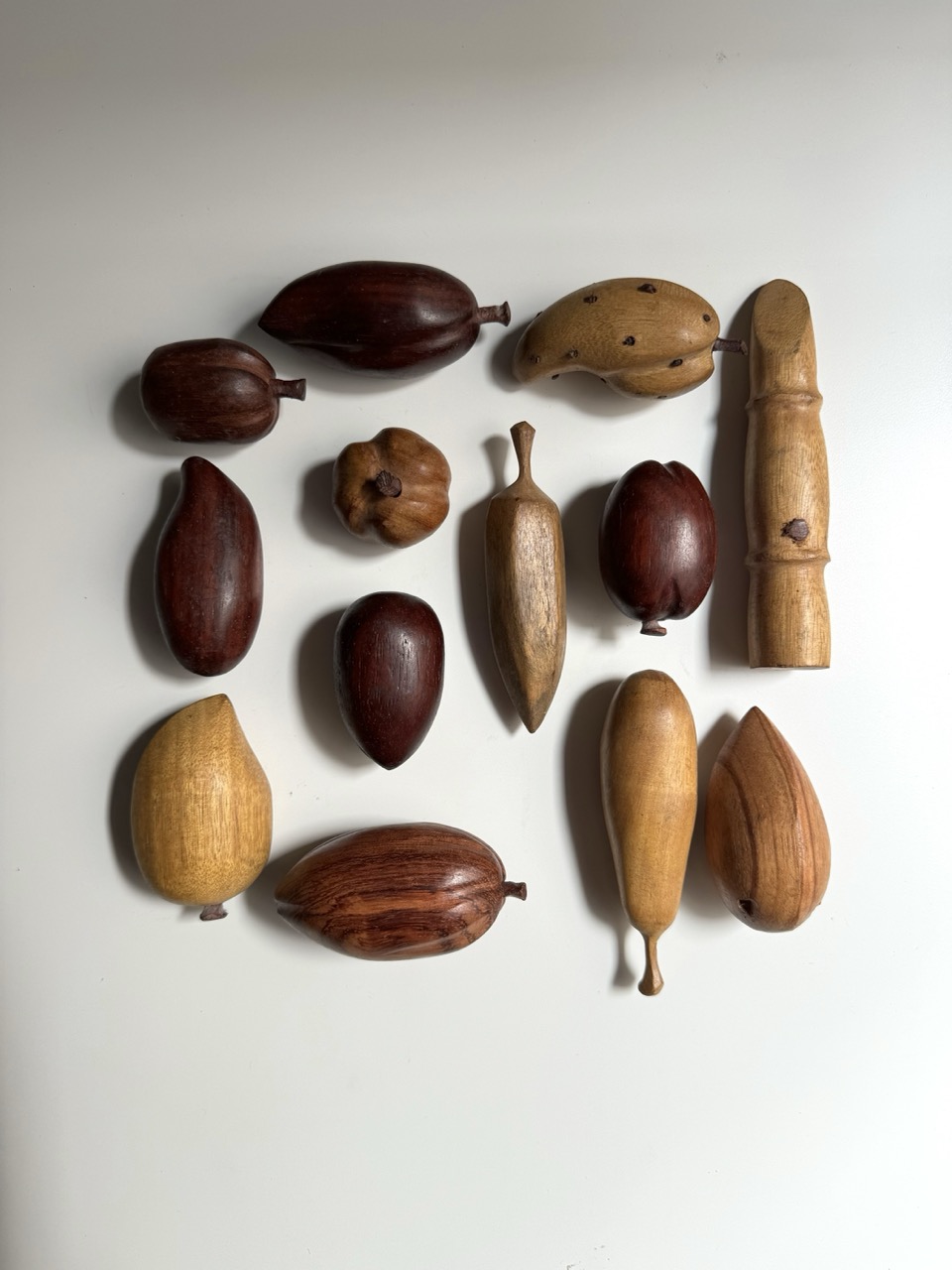 Handcrafted Wooden Fruit & Vegetable Set