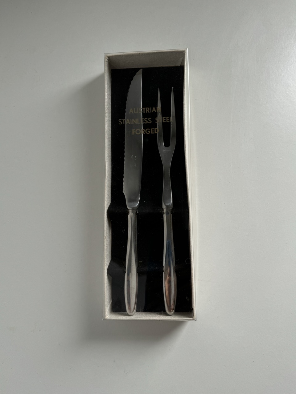 Carving Knife and Fork Set 