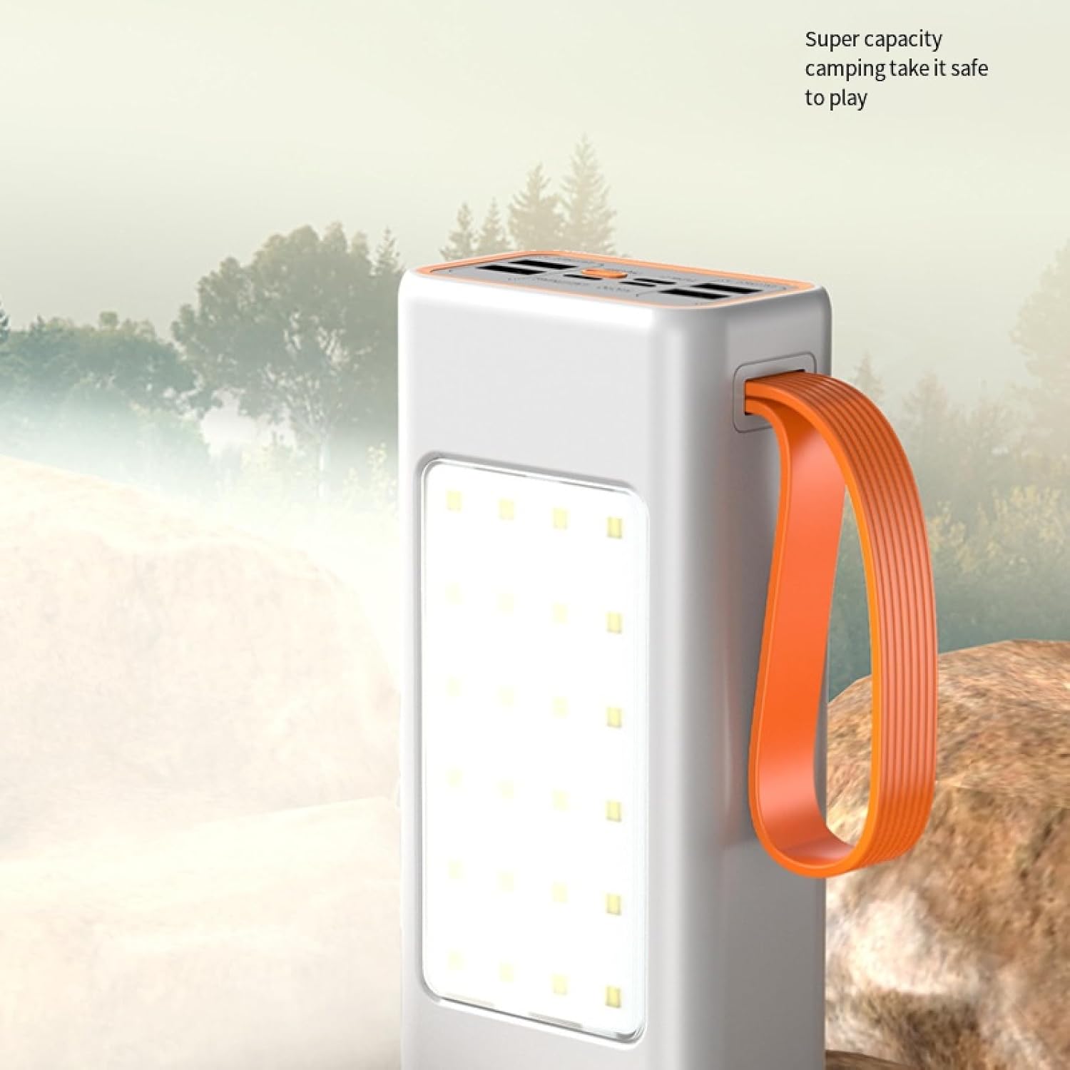 SUPER CARGADOR PROFECIONAL, de Carga rápida para Camping, Gran Capacidad, 30 000 mAh