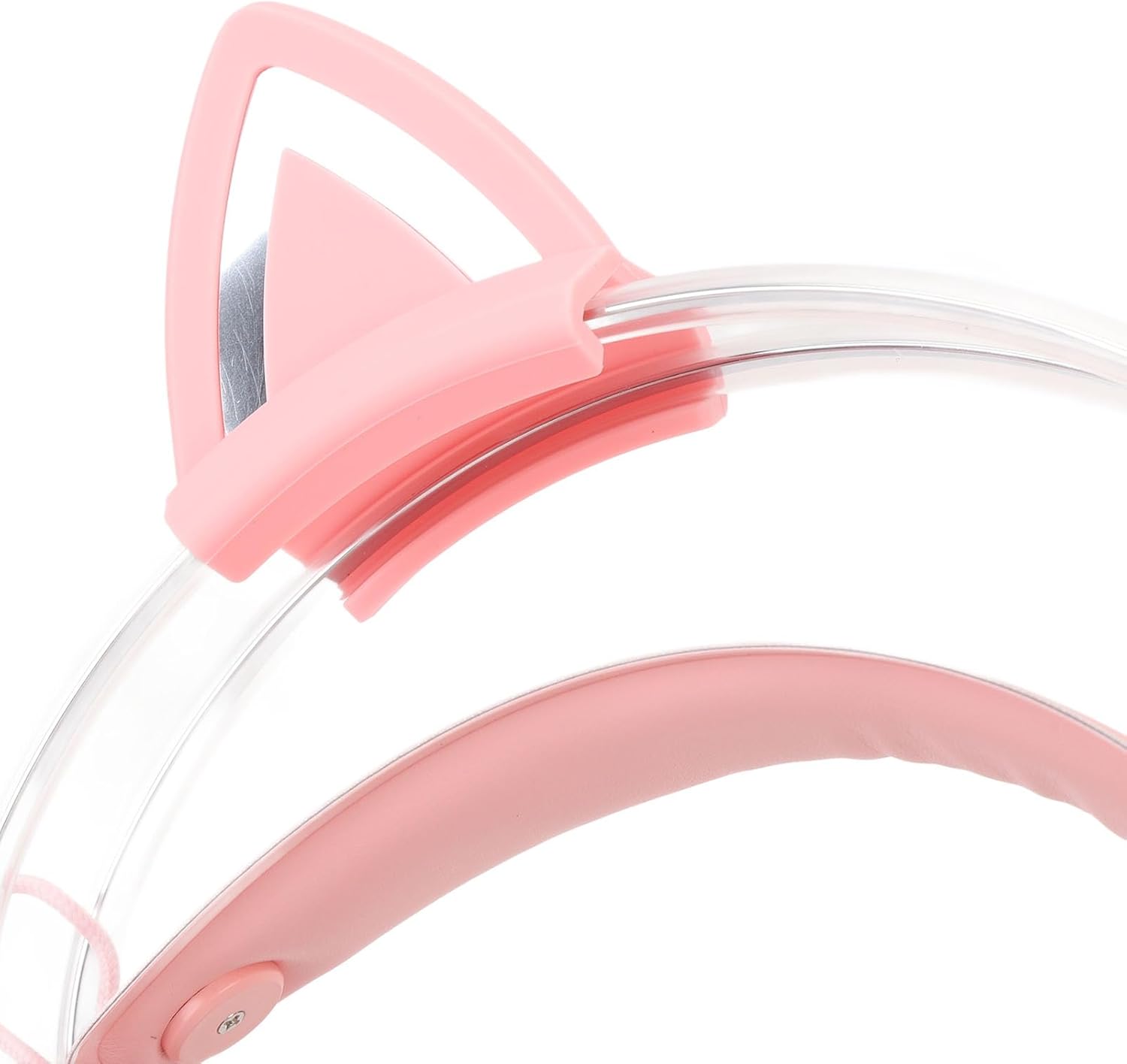 Auriculares rosado para Juegos con Orejas de Gato