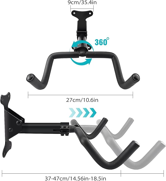 Soporte de pared para bicicleta
