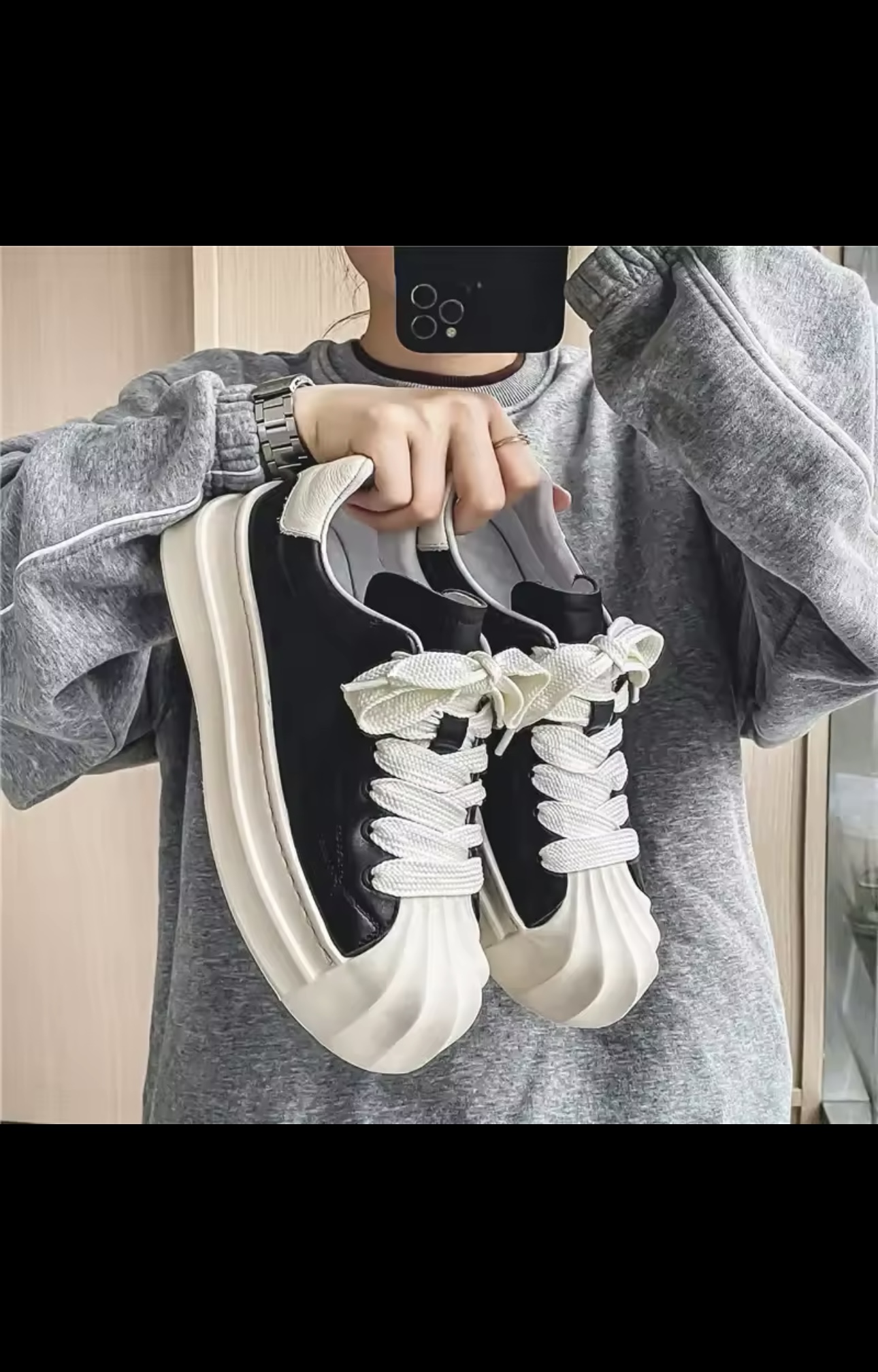 Zapatillas de plataforma únicas
