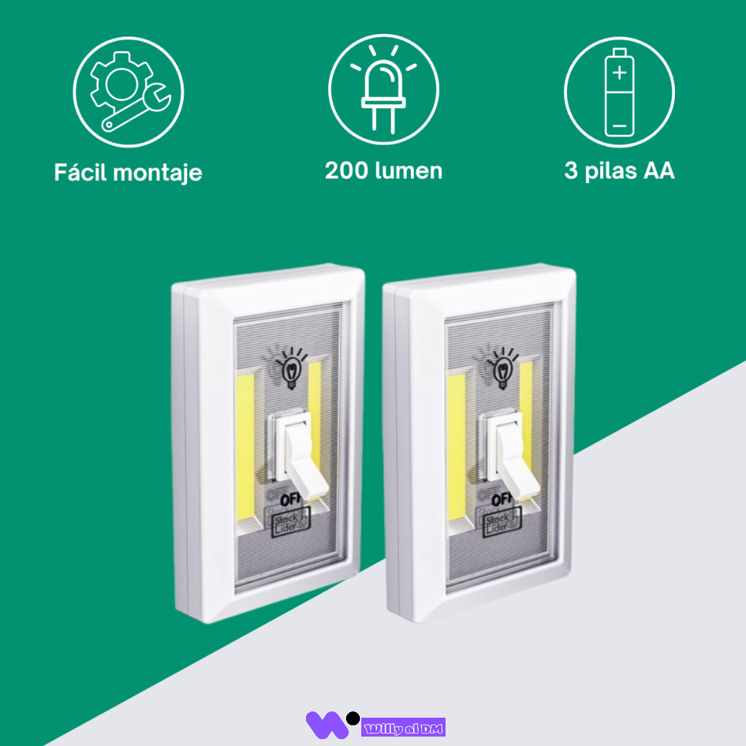 Lámpara COB LED 3W 200Lm