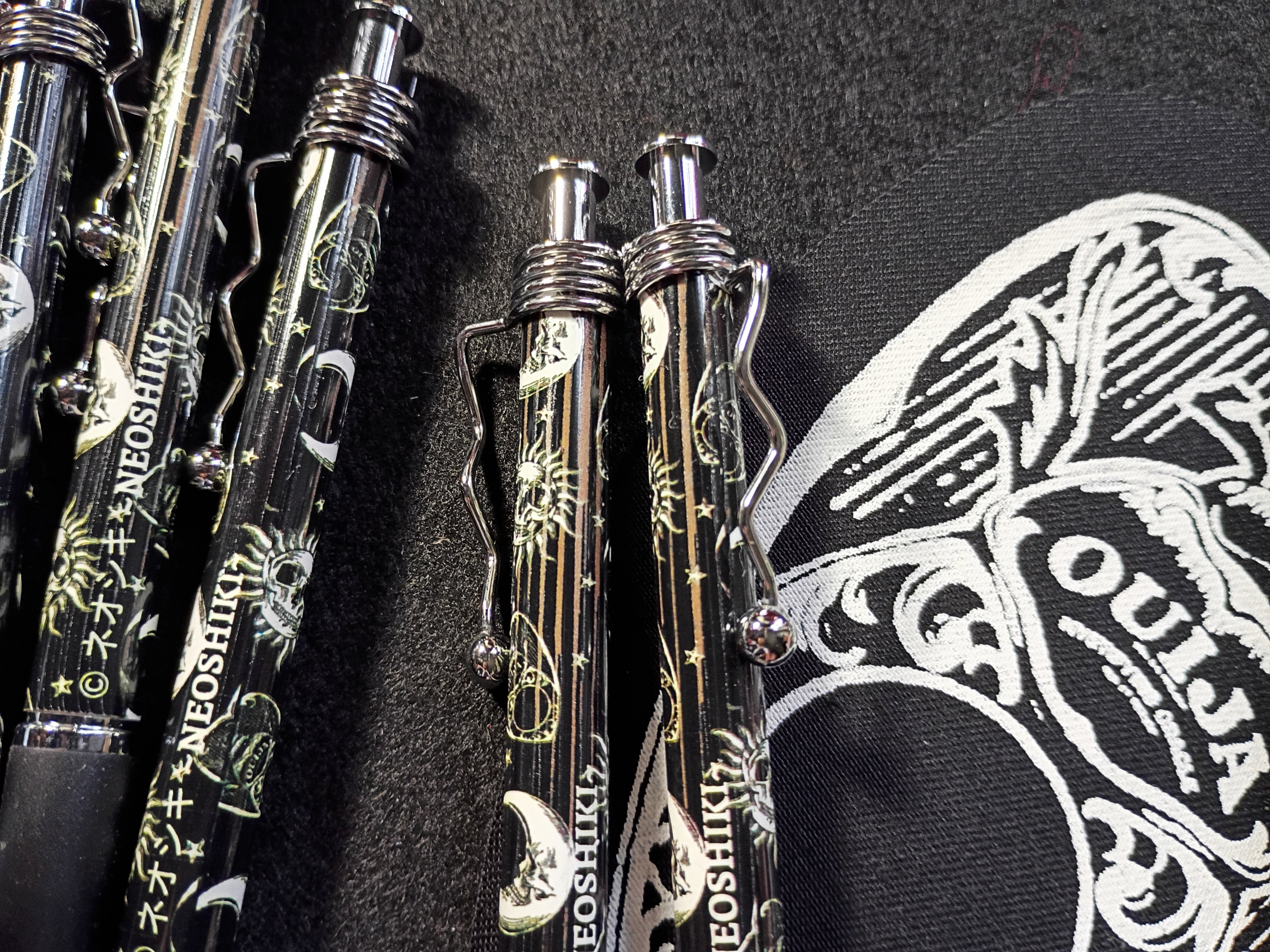 Hallow's Eve Ouija & Sun Moon Skulls Pens (IMPERFECTS version)