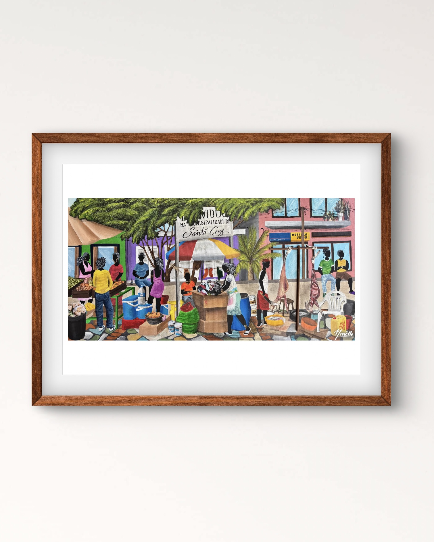 Print — 07CBV Na beira di estrada (au bord de la route)