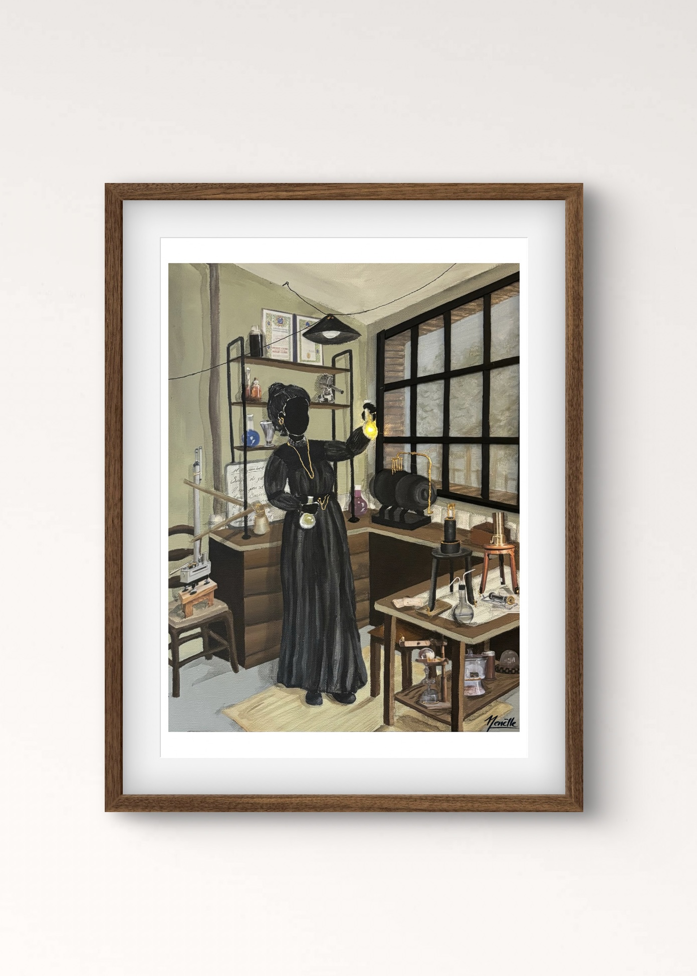 Print — Marie Curie 