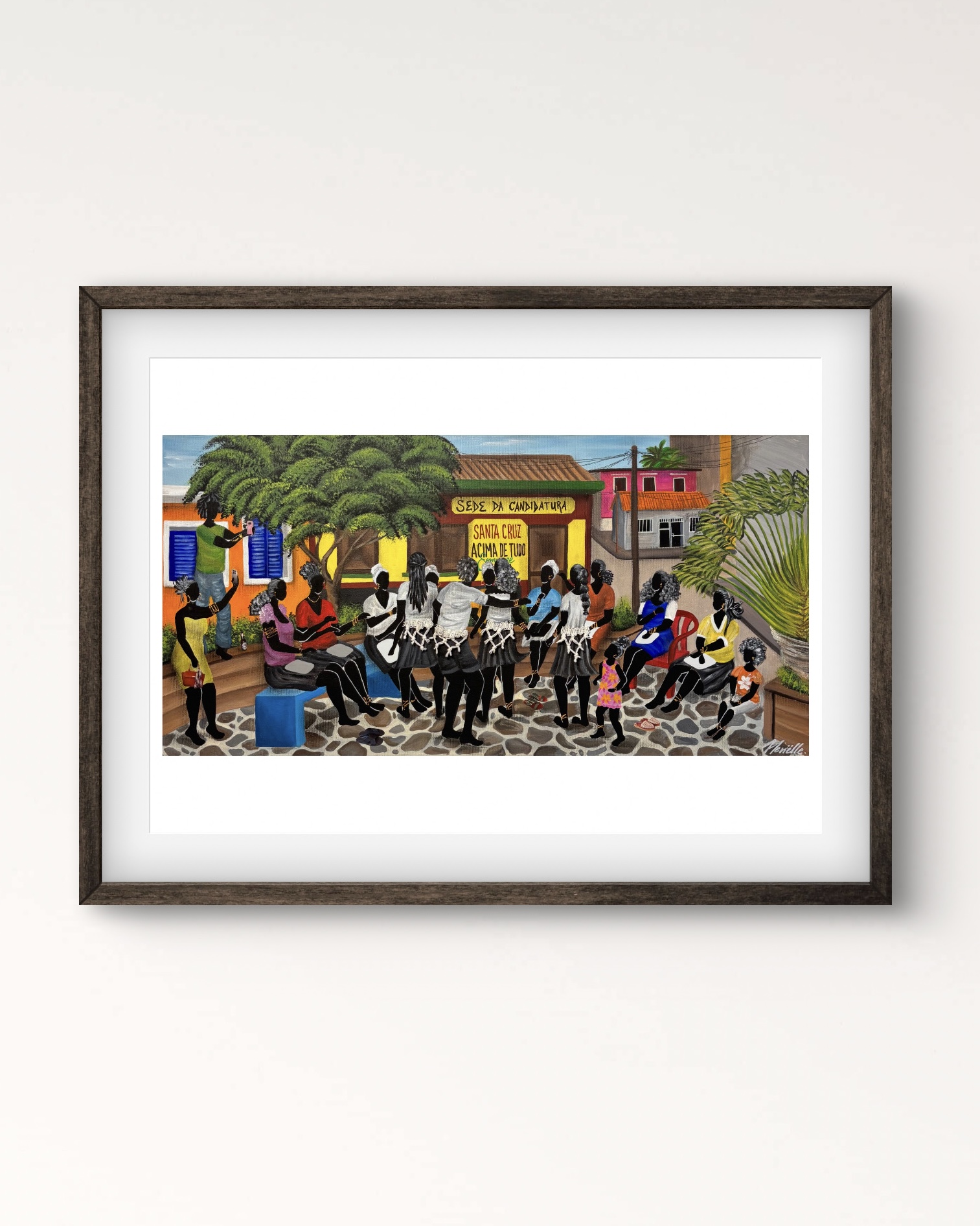 Print — 08CBV Dona di ritmo