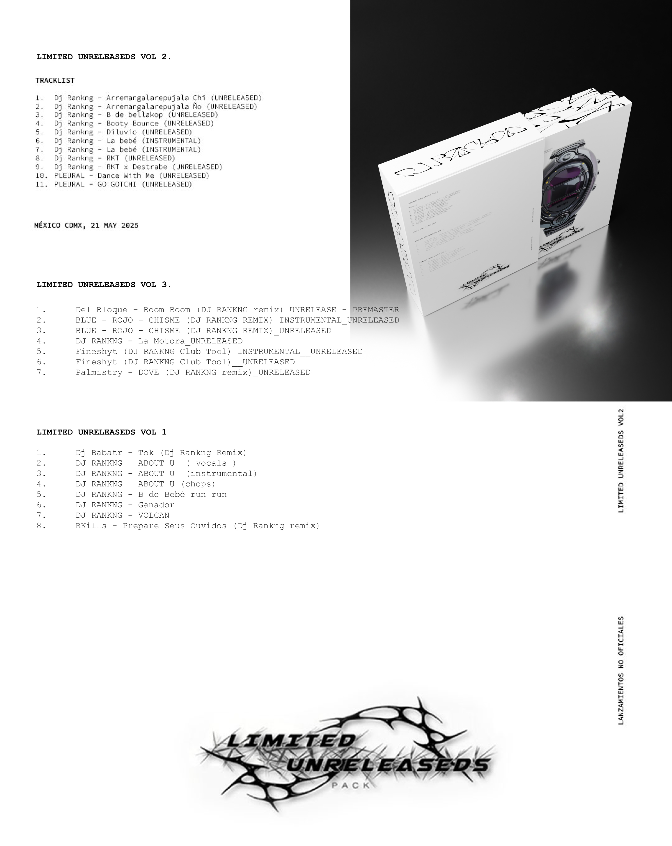 Limited Unreleaseds Bundle