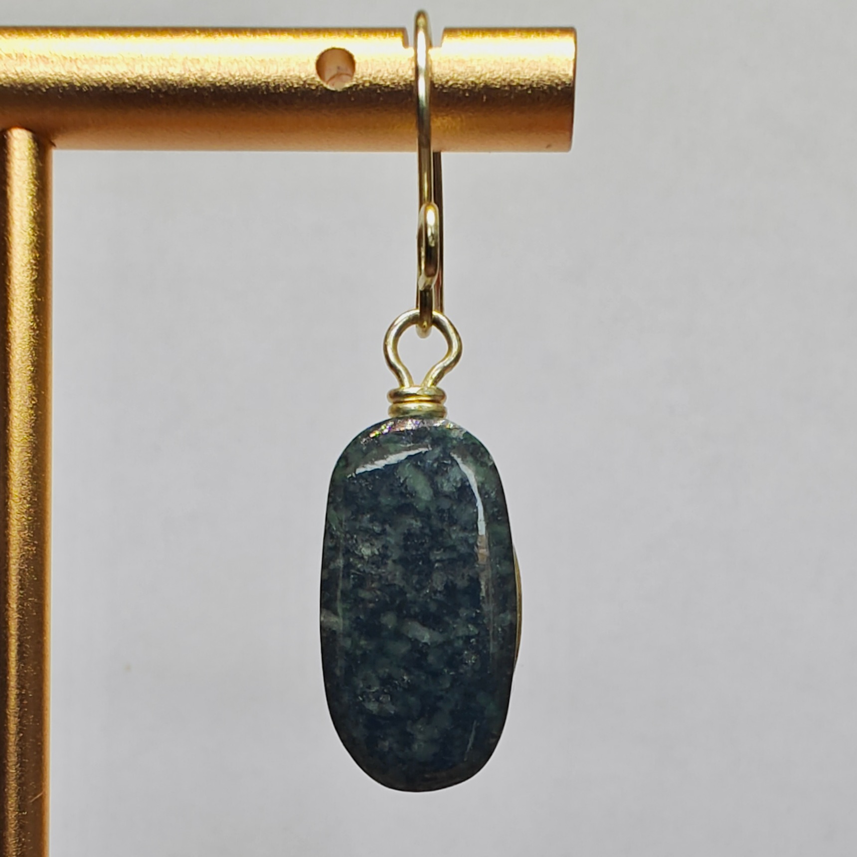 Boucles d'oreilles en Jade