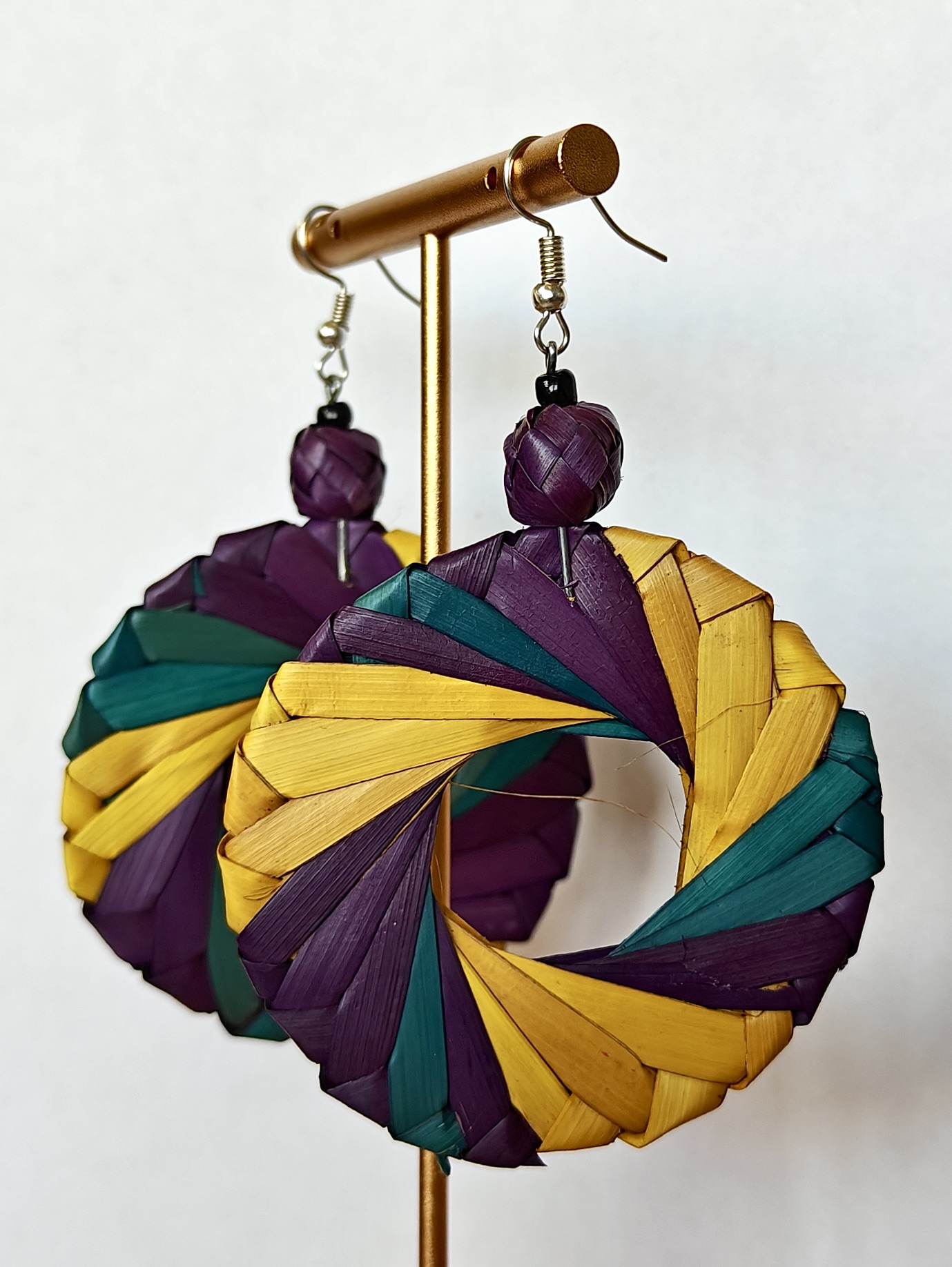Boucles d'oreille en Palme
