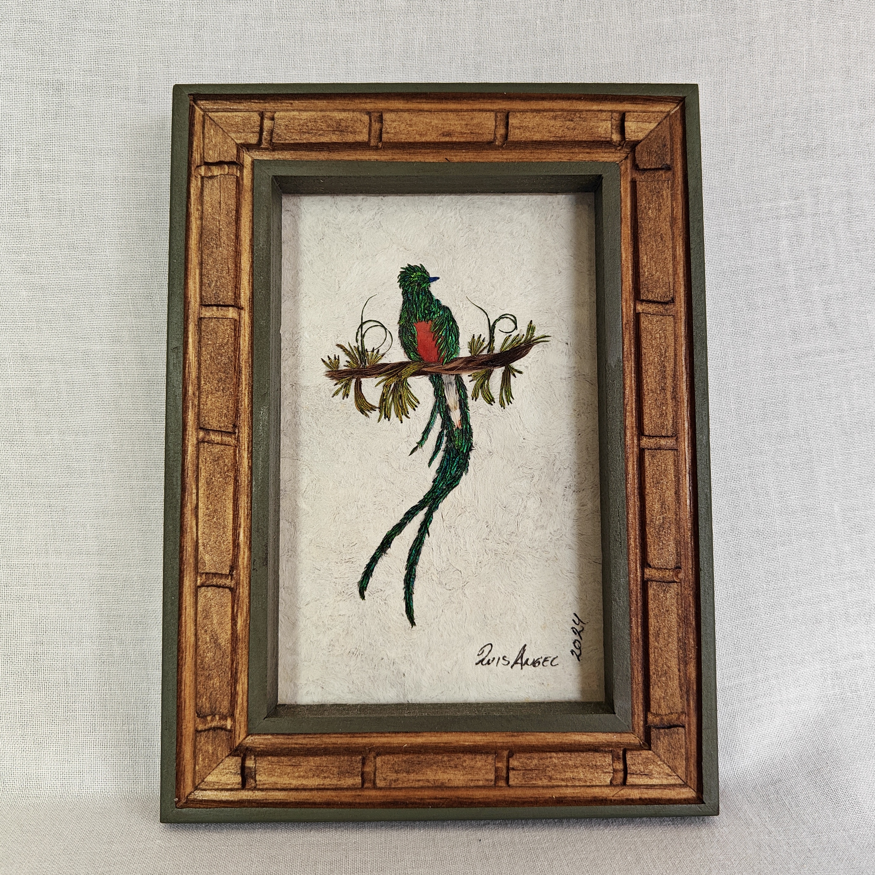 Peinture en Plumes