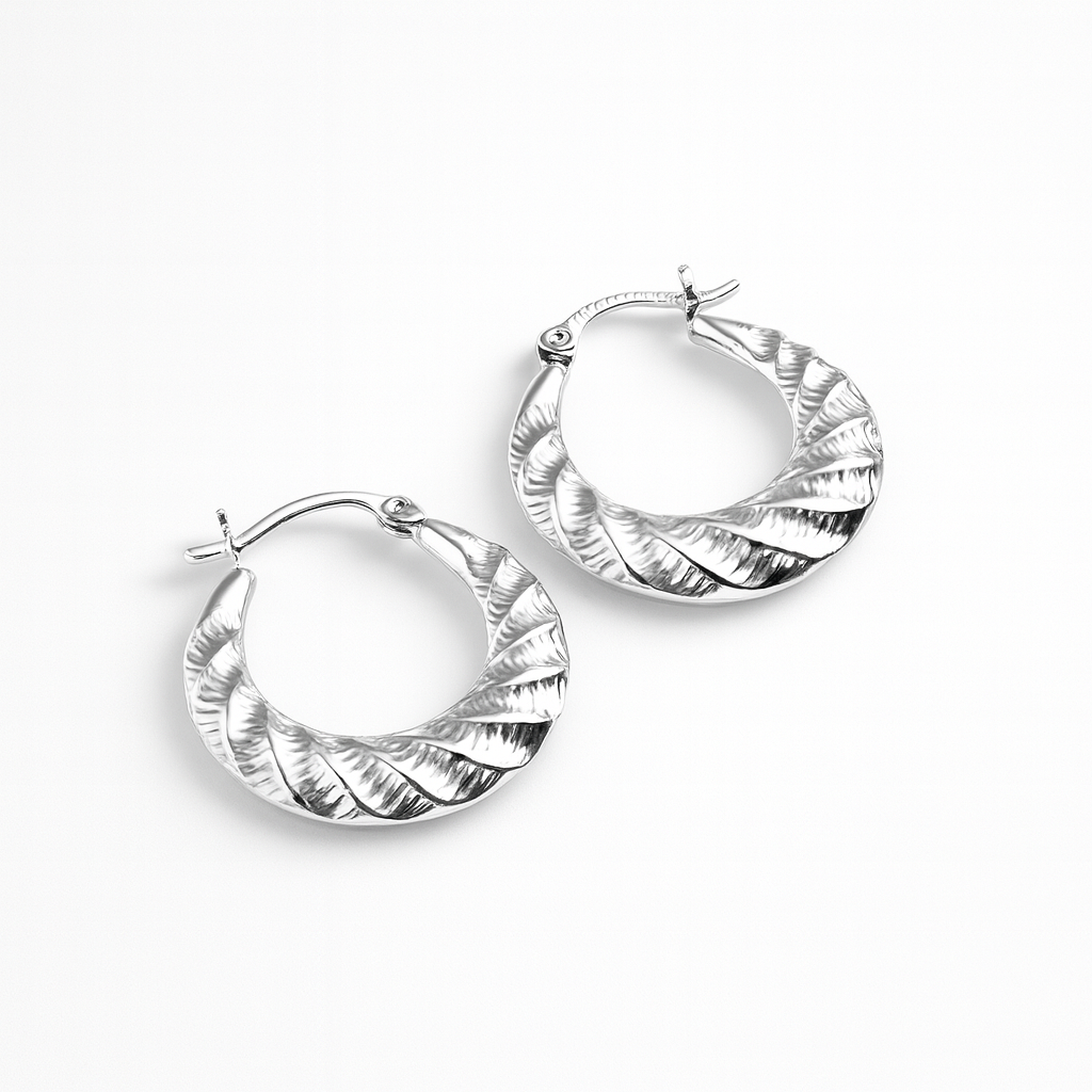 Boucles d'oreille en argent