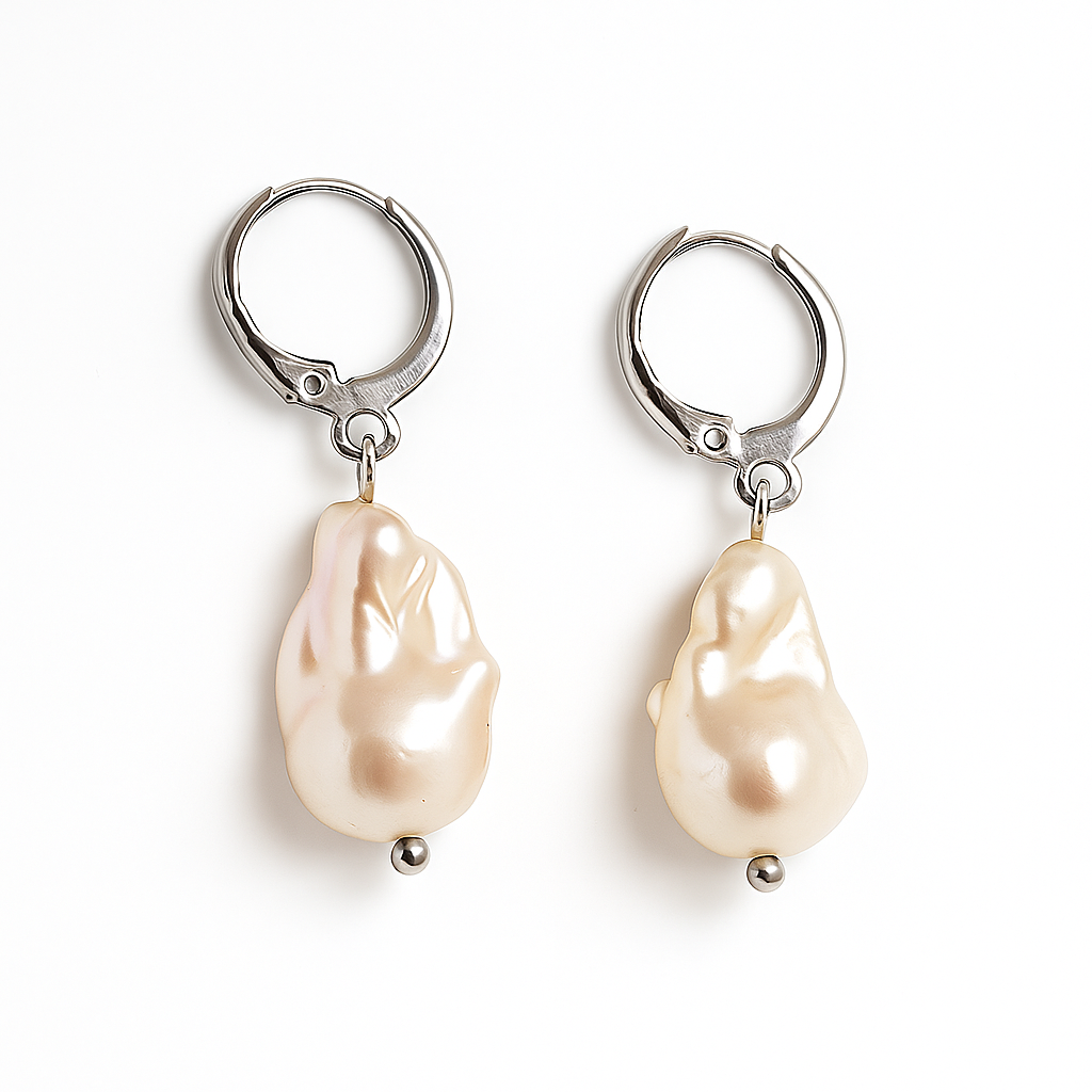 Boucles d'oreille - Perle naturelles